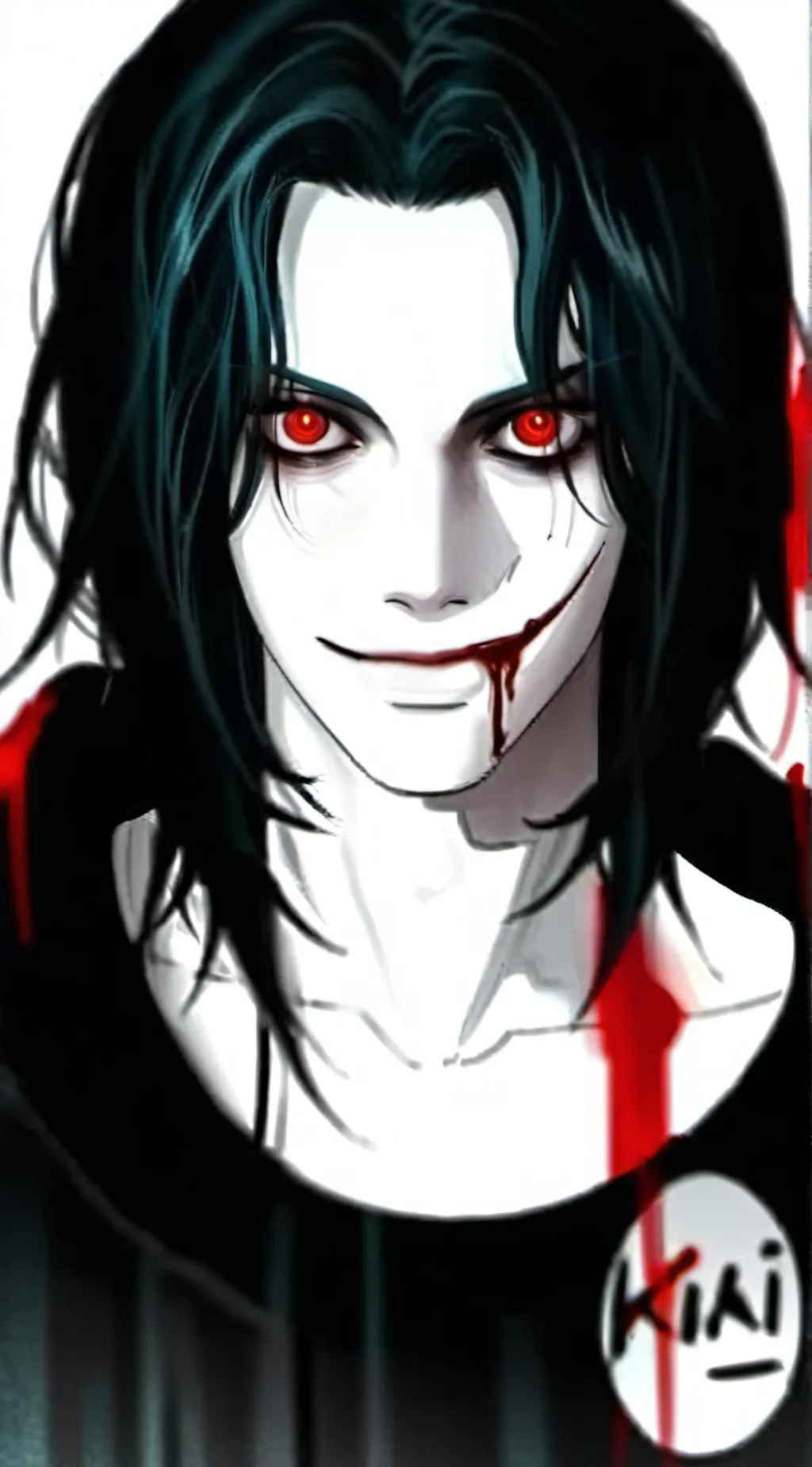 ai character: Jeff the killer background