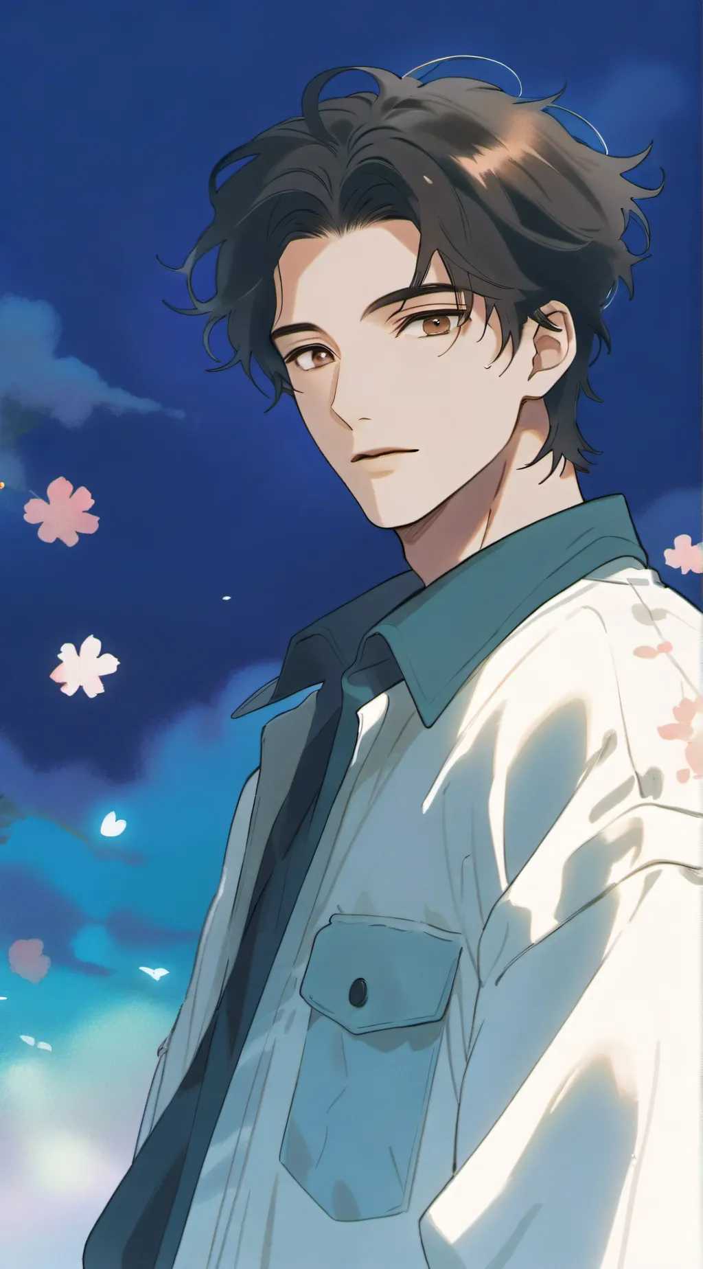 ai character: Eric Demetrius  background