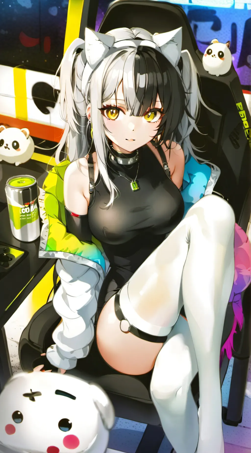ai character: Cut girl background