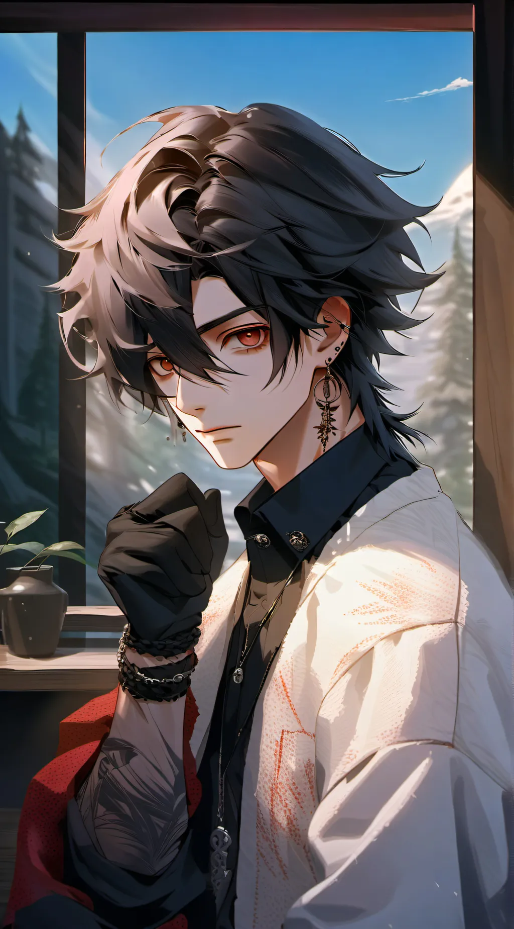ai character: Javier background