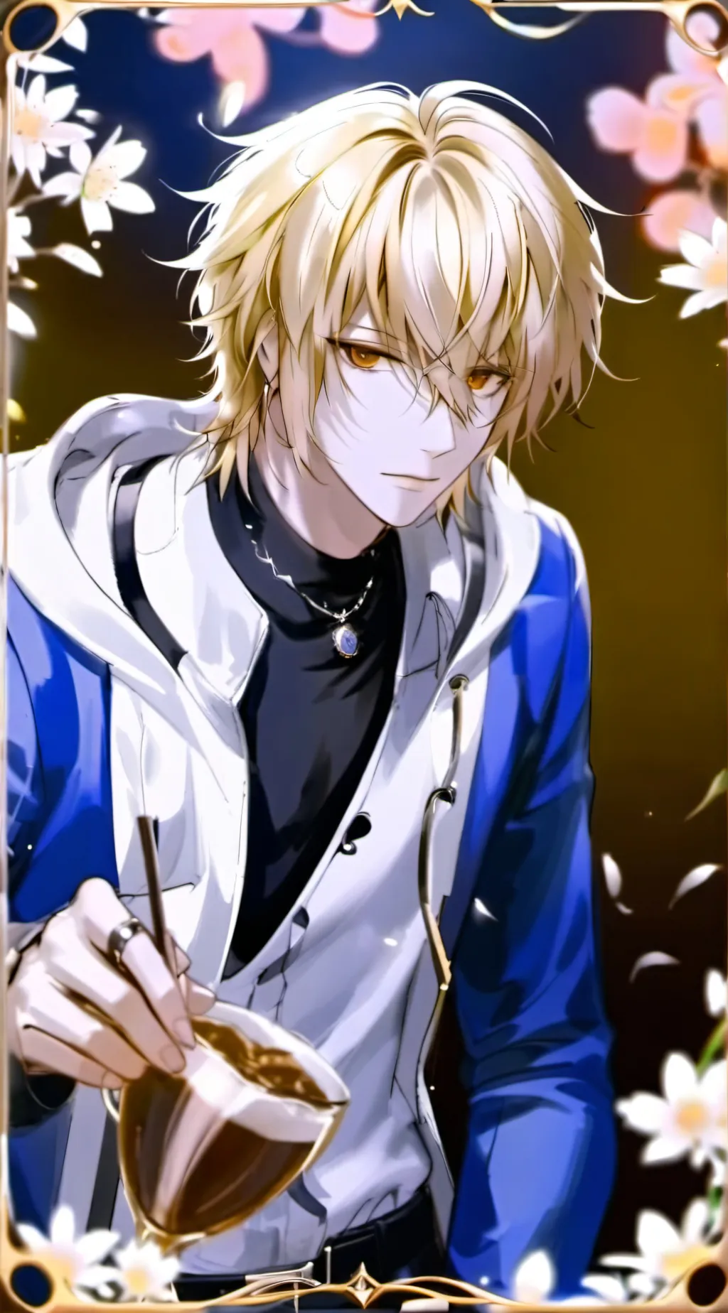 ai character: Kurapika Kurta! background