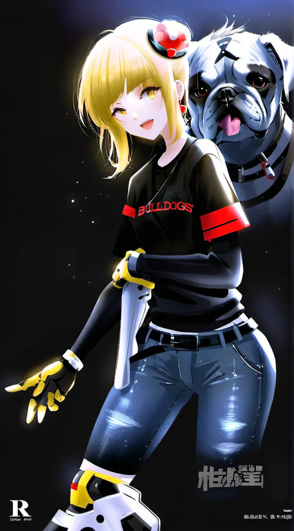 ai character: Ainsley  background