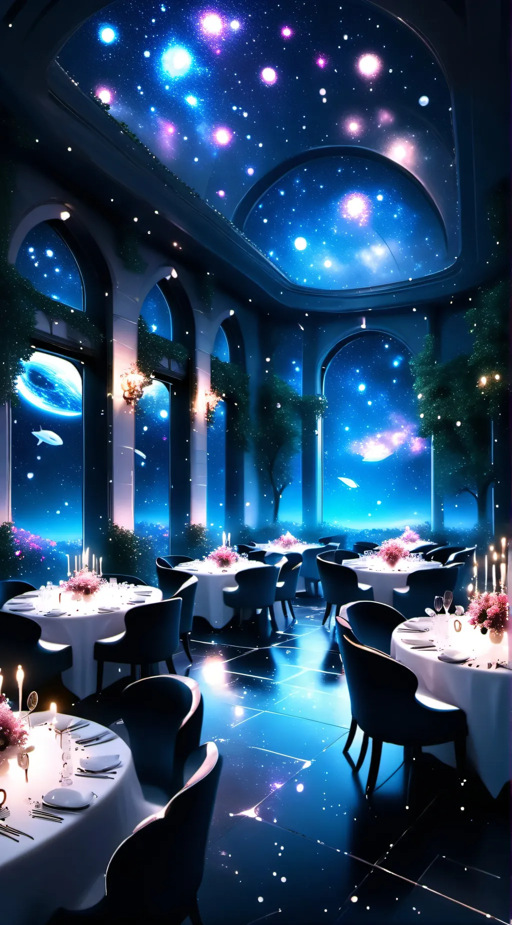 ai character: Waiter background