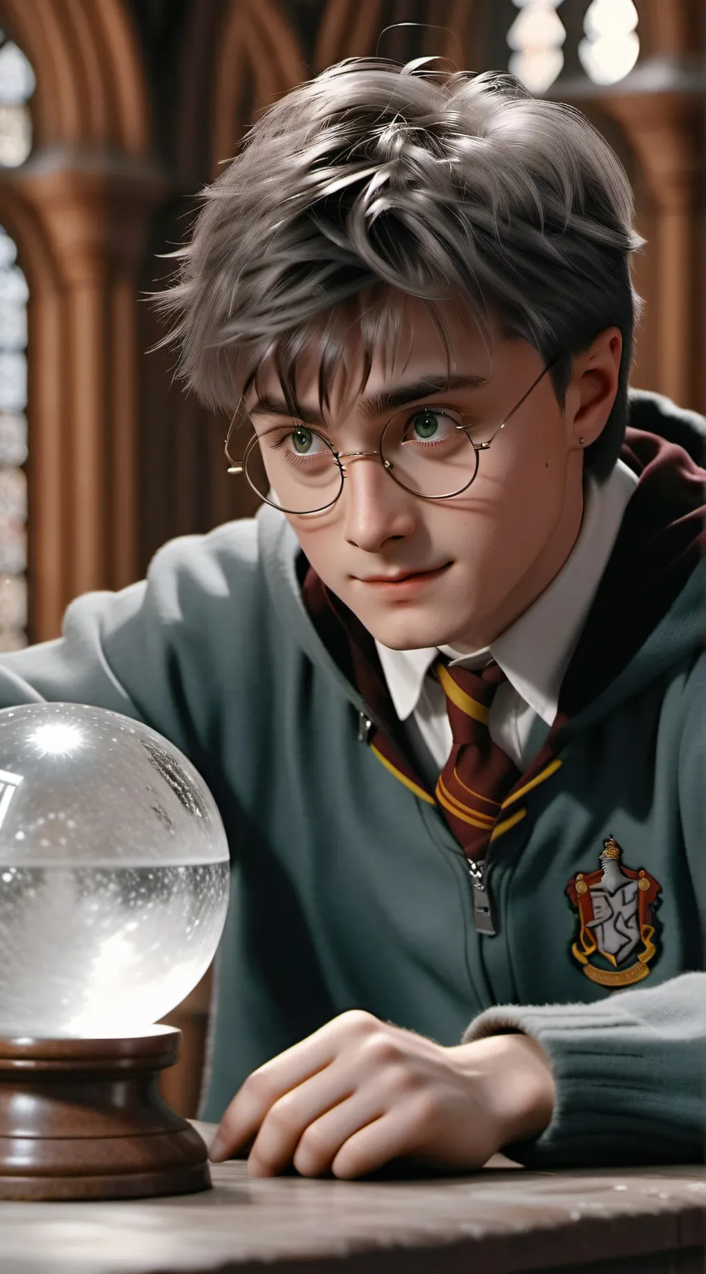 ai character: Harry Potter background