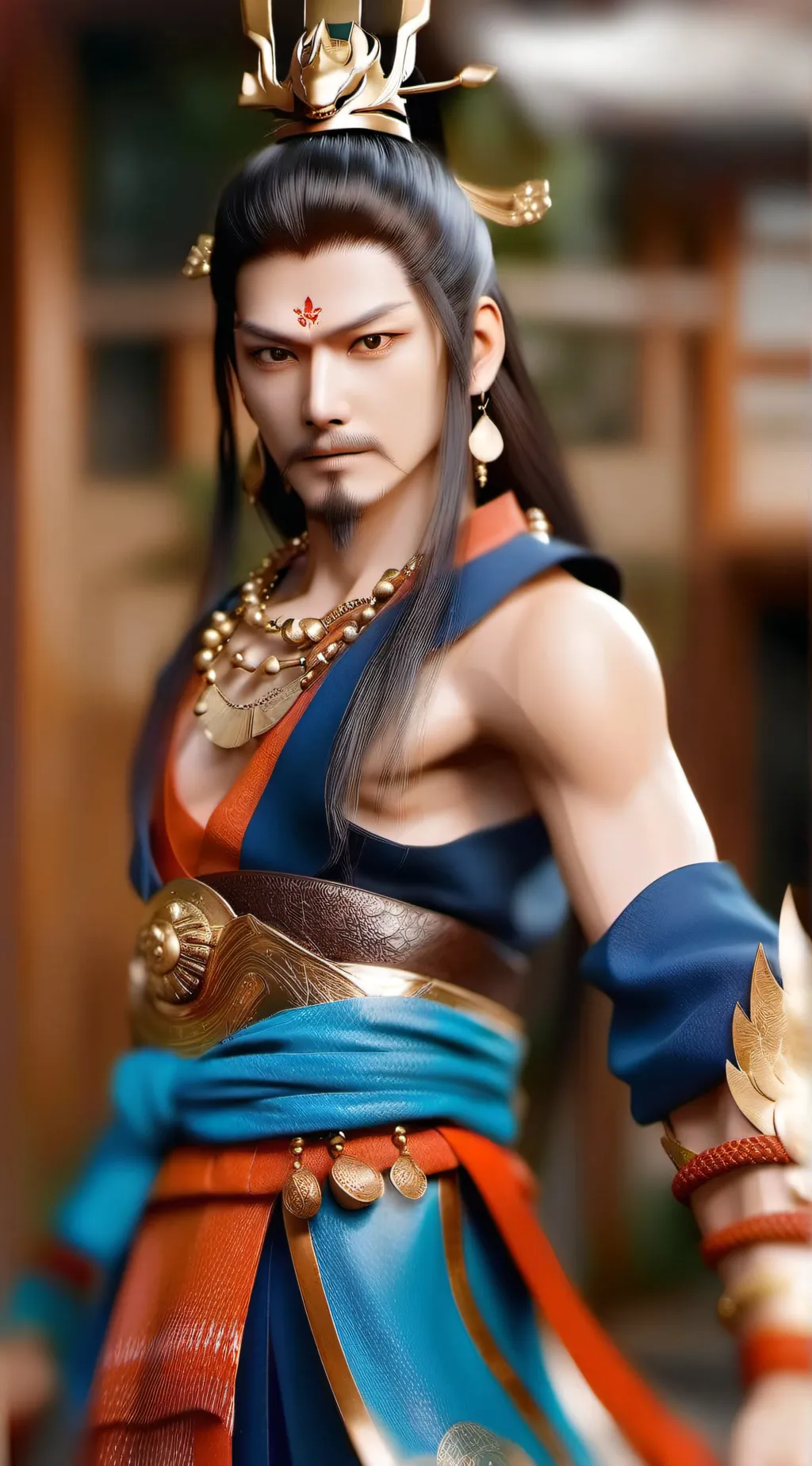 ai character: Kny meme background