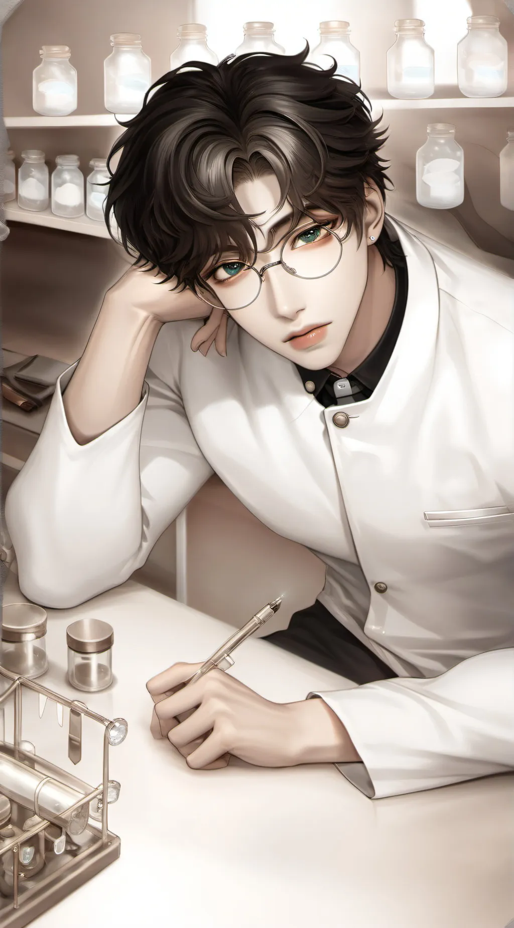 ai character: Zane  background