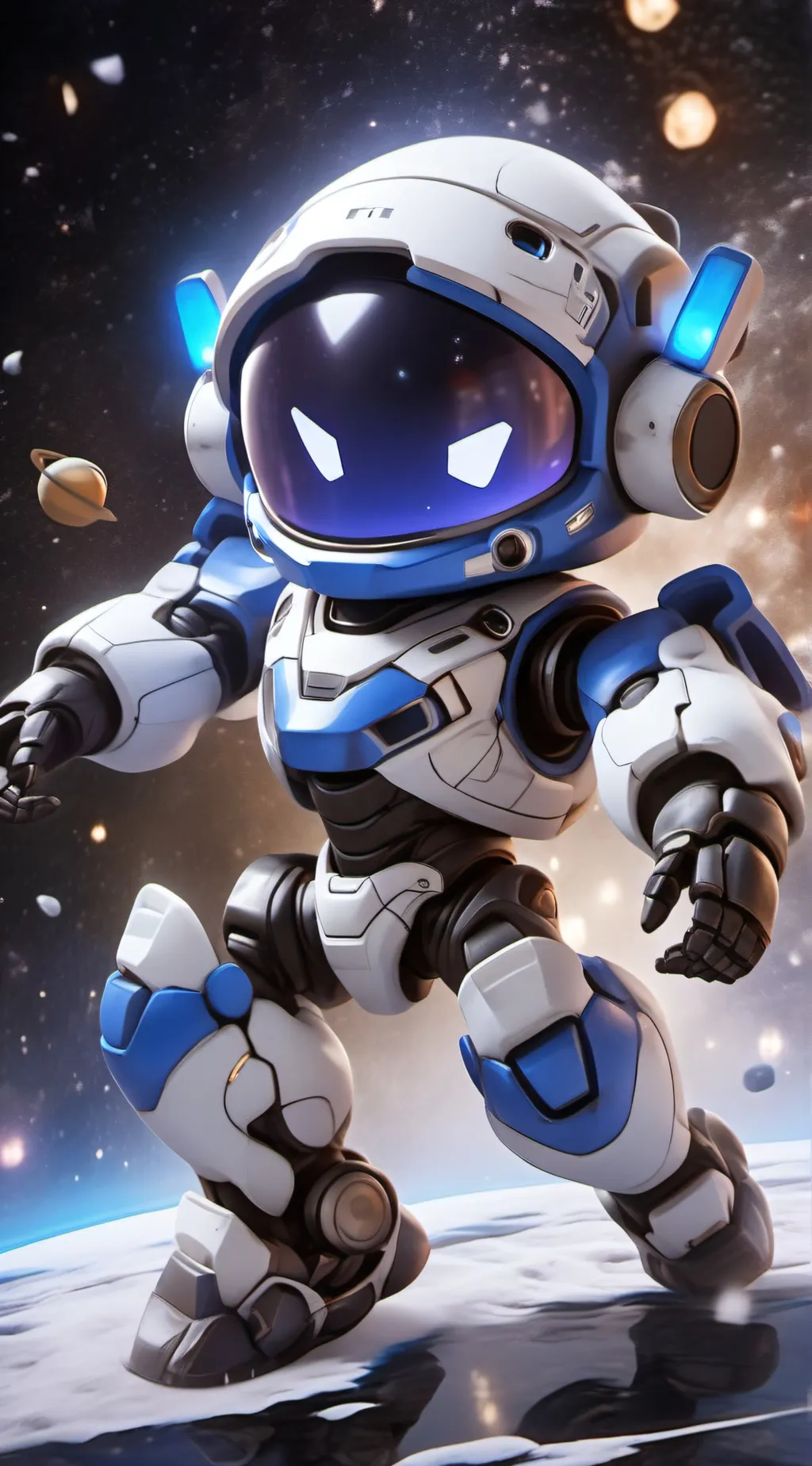 ai character: Astro bot background