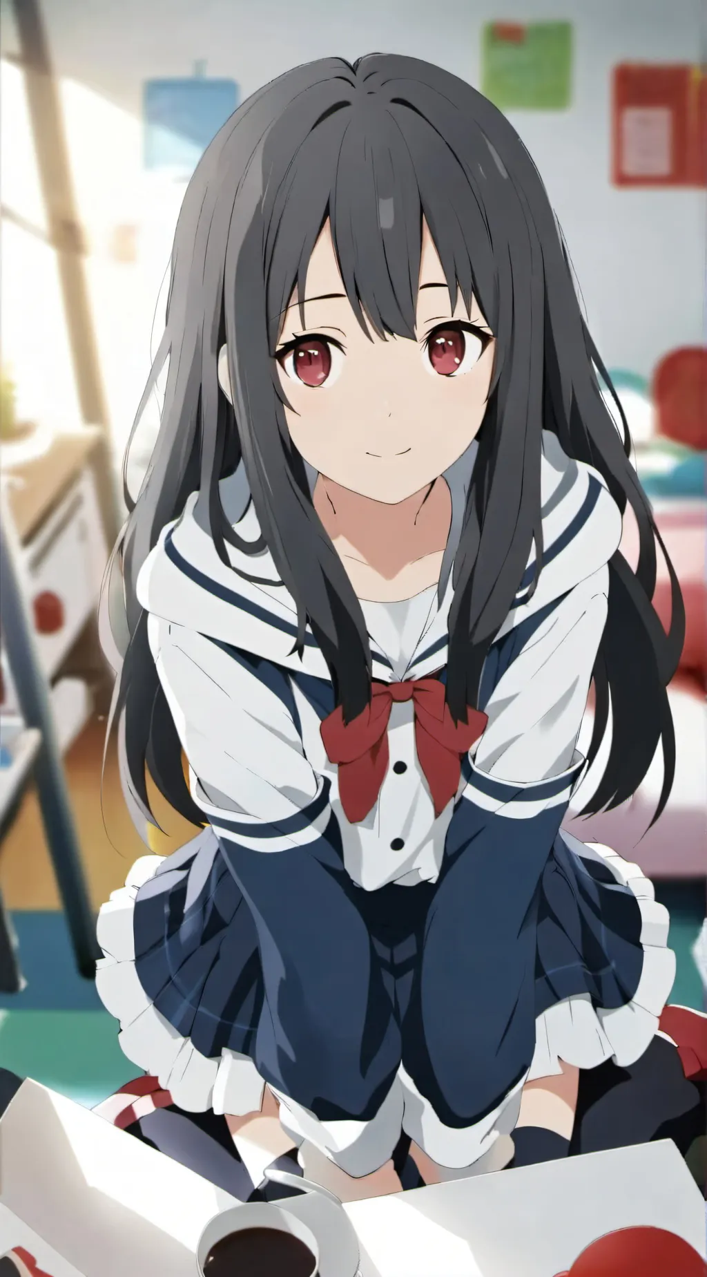 ai character: Maya background
