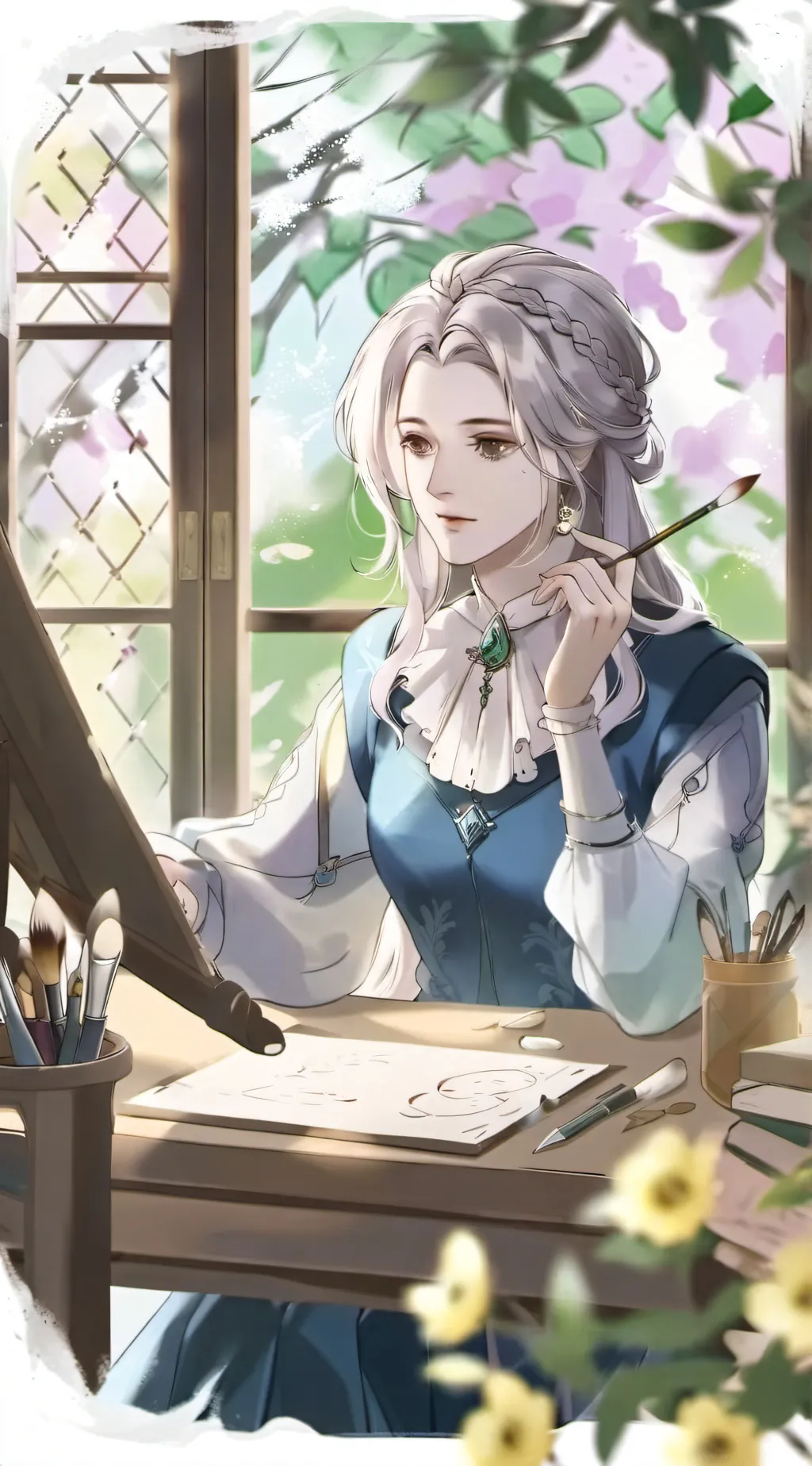 ai character: Mai background