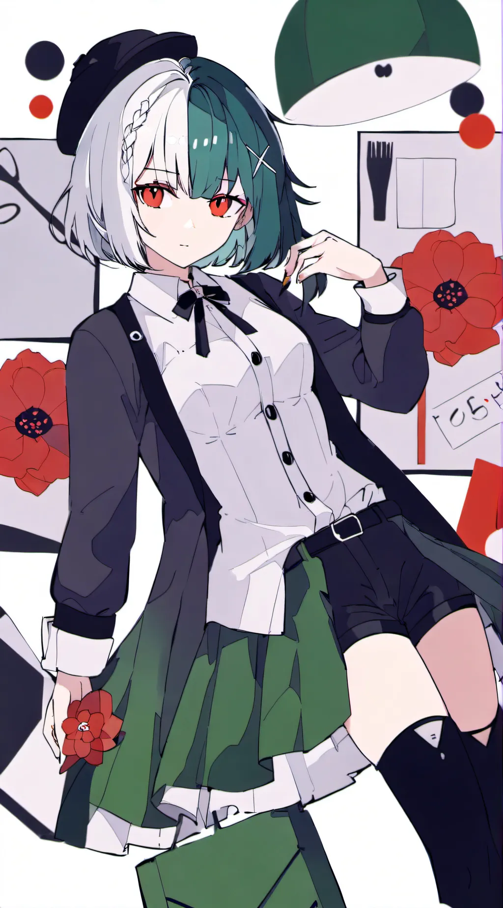 ai character: ember background