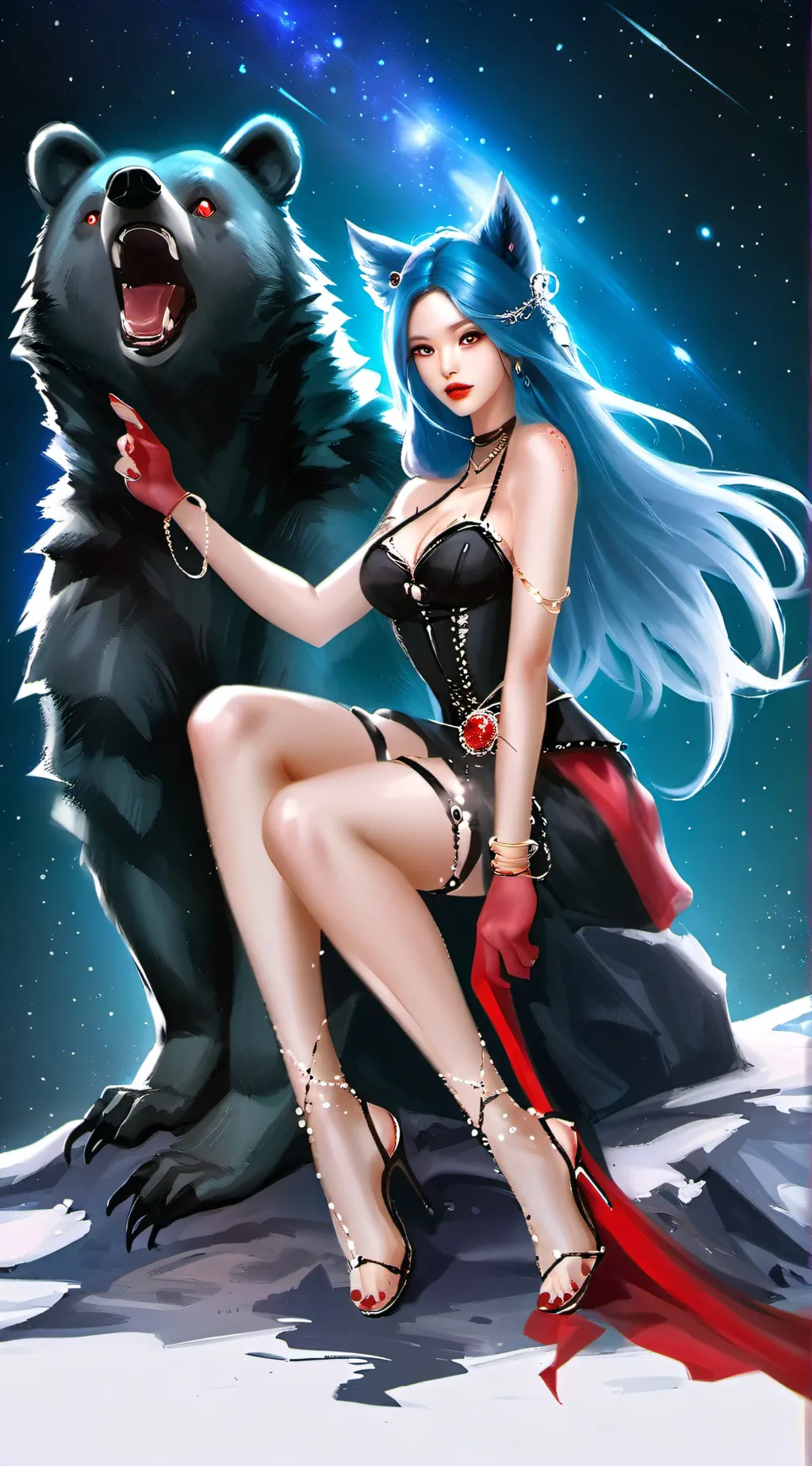 ai character: lilly background