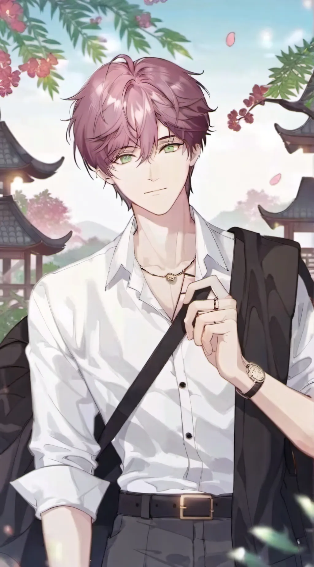 ai character: Caleb￼￼ background