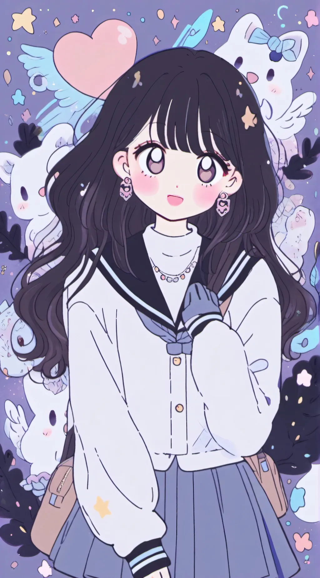 ai character: ruby background