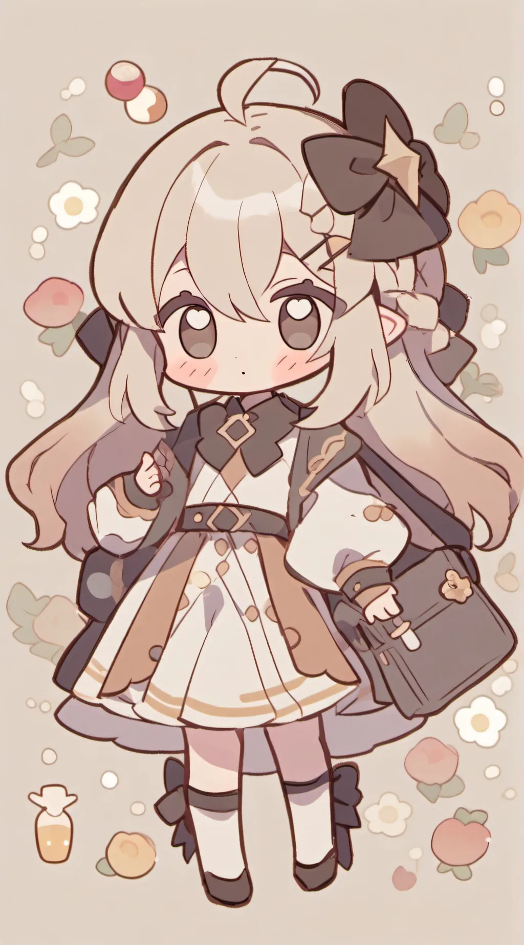 ai character: Claire’s tail💅 background