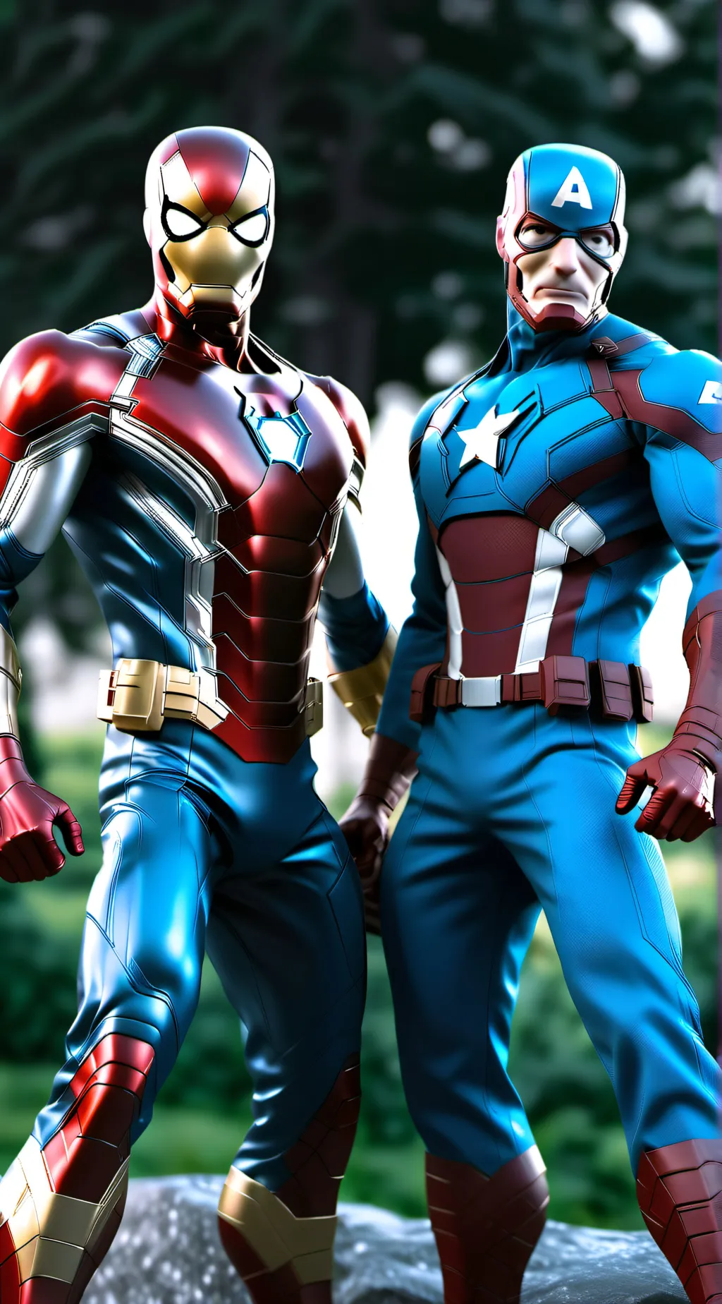 ai character: Avengers background