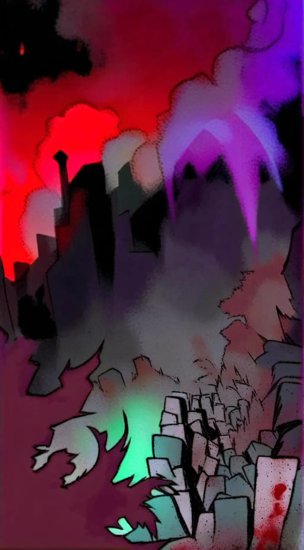ai character: DUSTDUSTDUST background