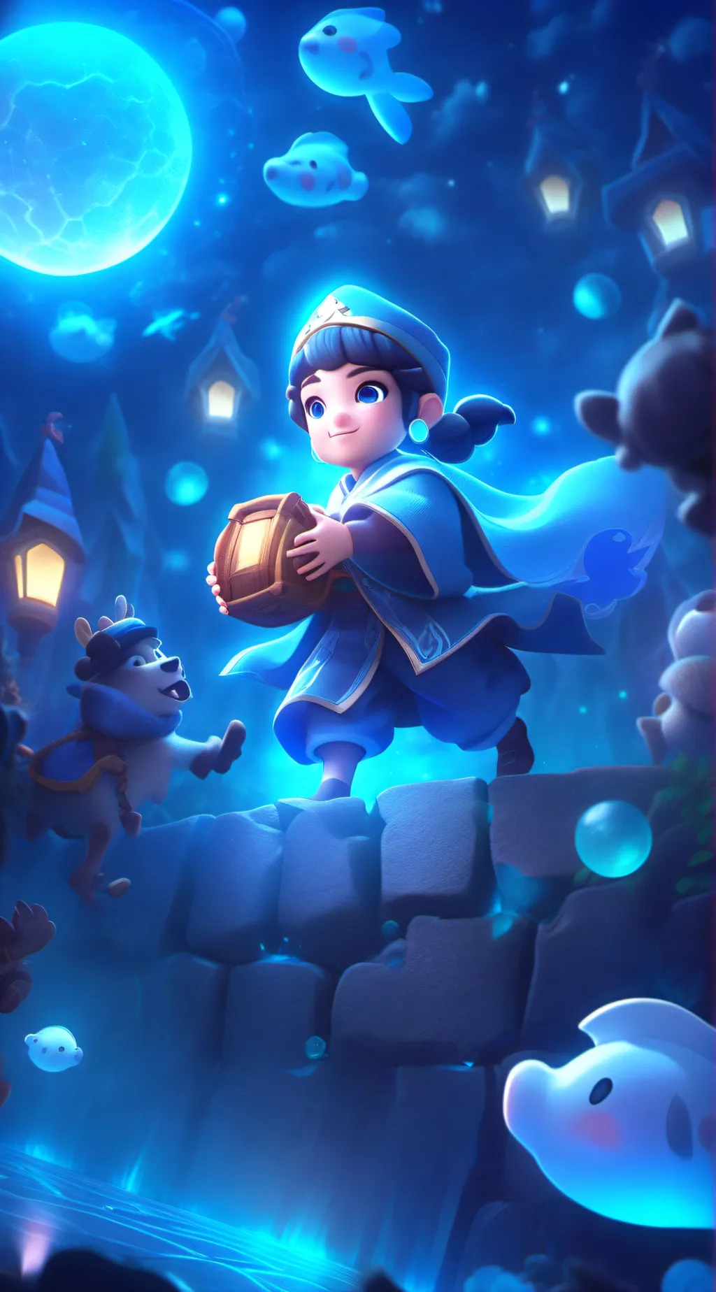 ai character: ♾🏴‍☠️ background