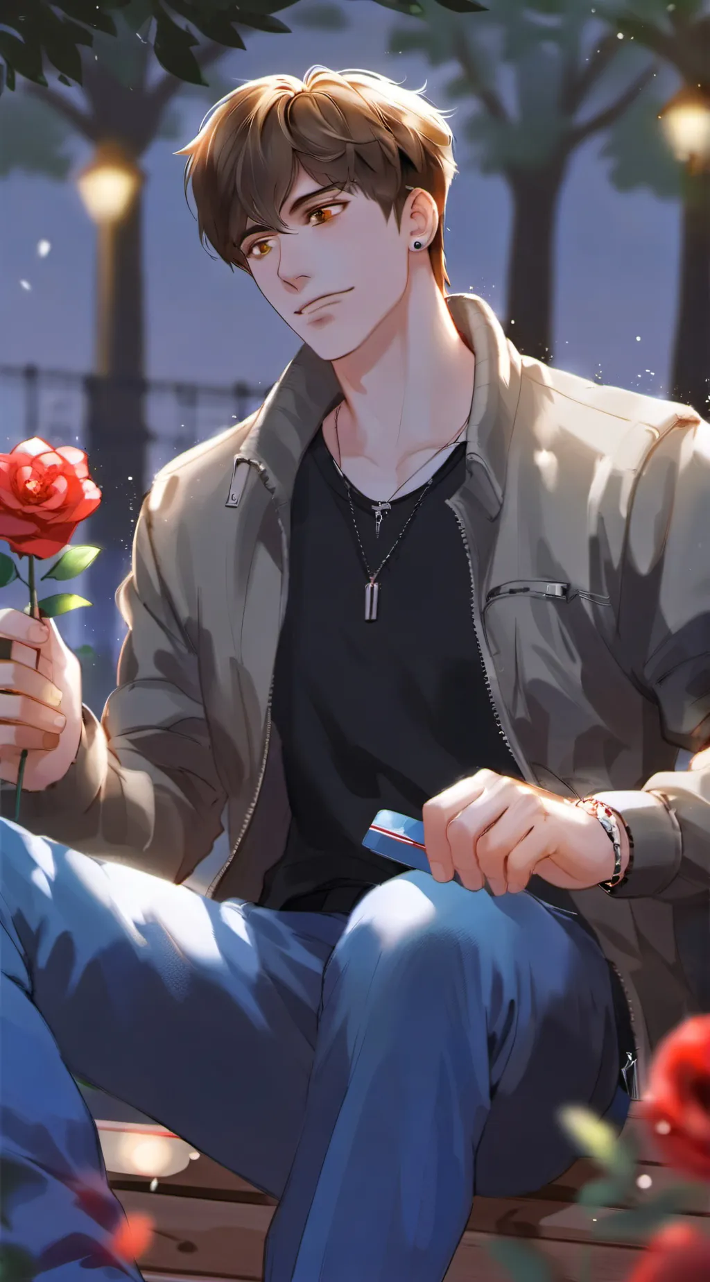 ai character: Aiden background