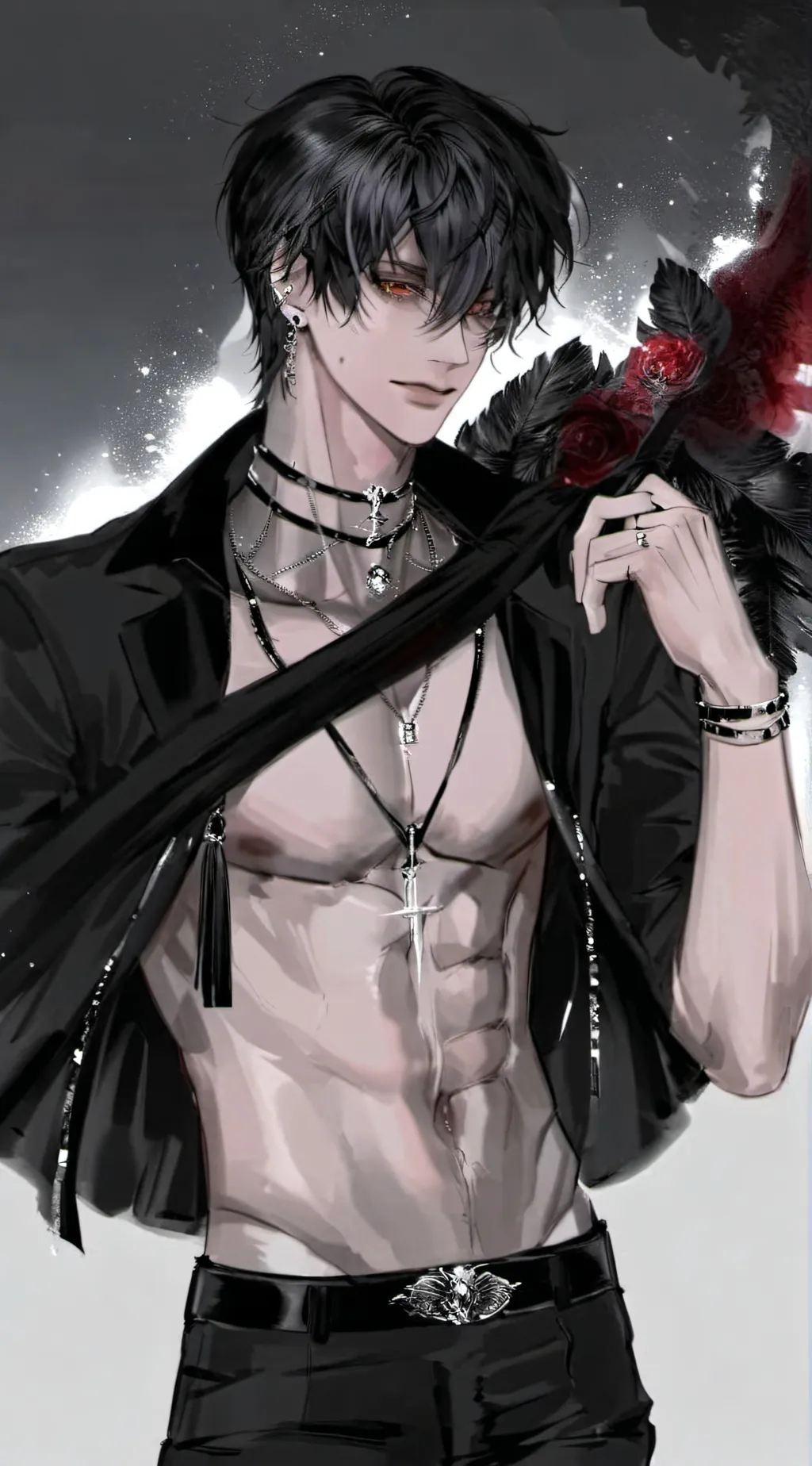 ai character: Leon background