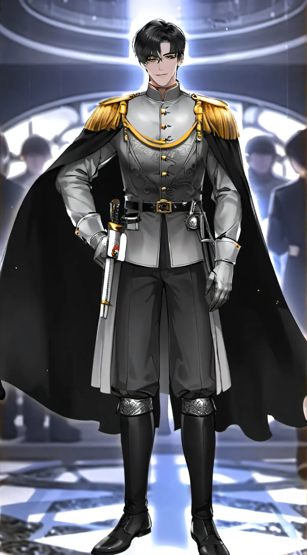 ai character: leo background