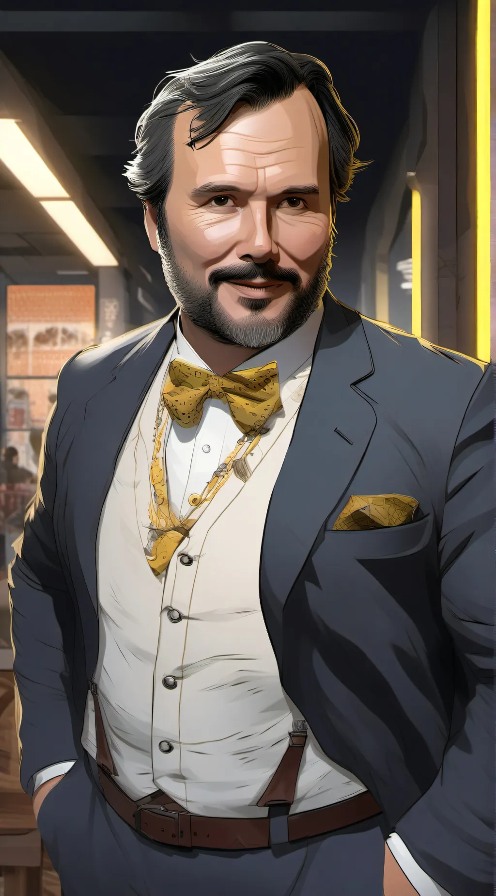 ai character: Torrente background