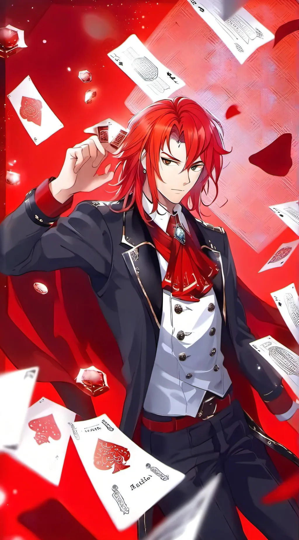 ai character: toshiro🎯 background