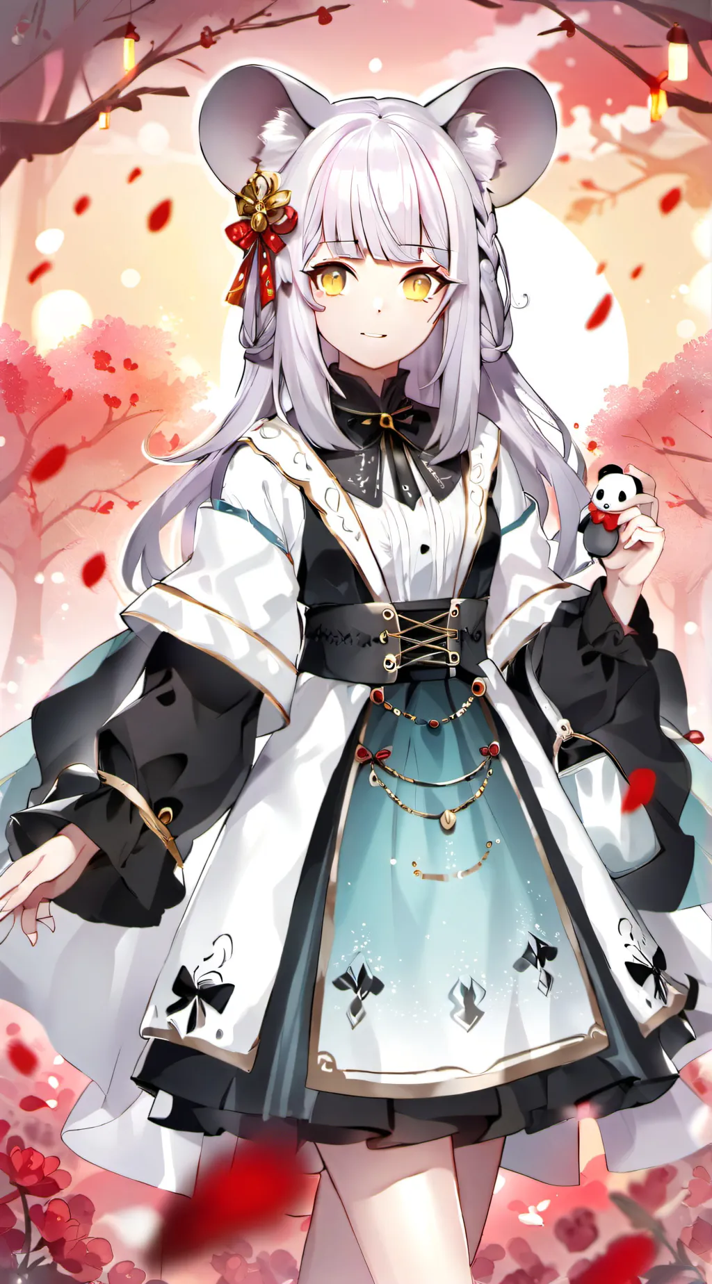 ai character: mousey background