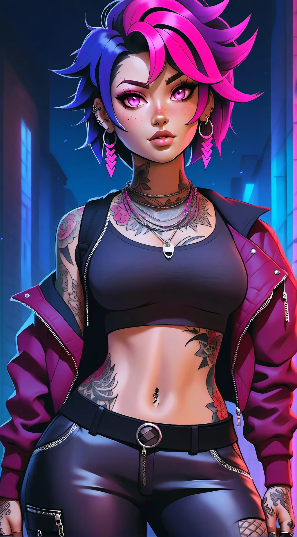 ai character: Elara background
