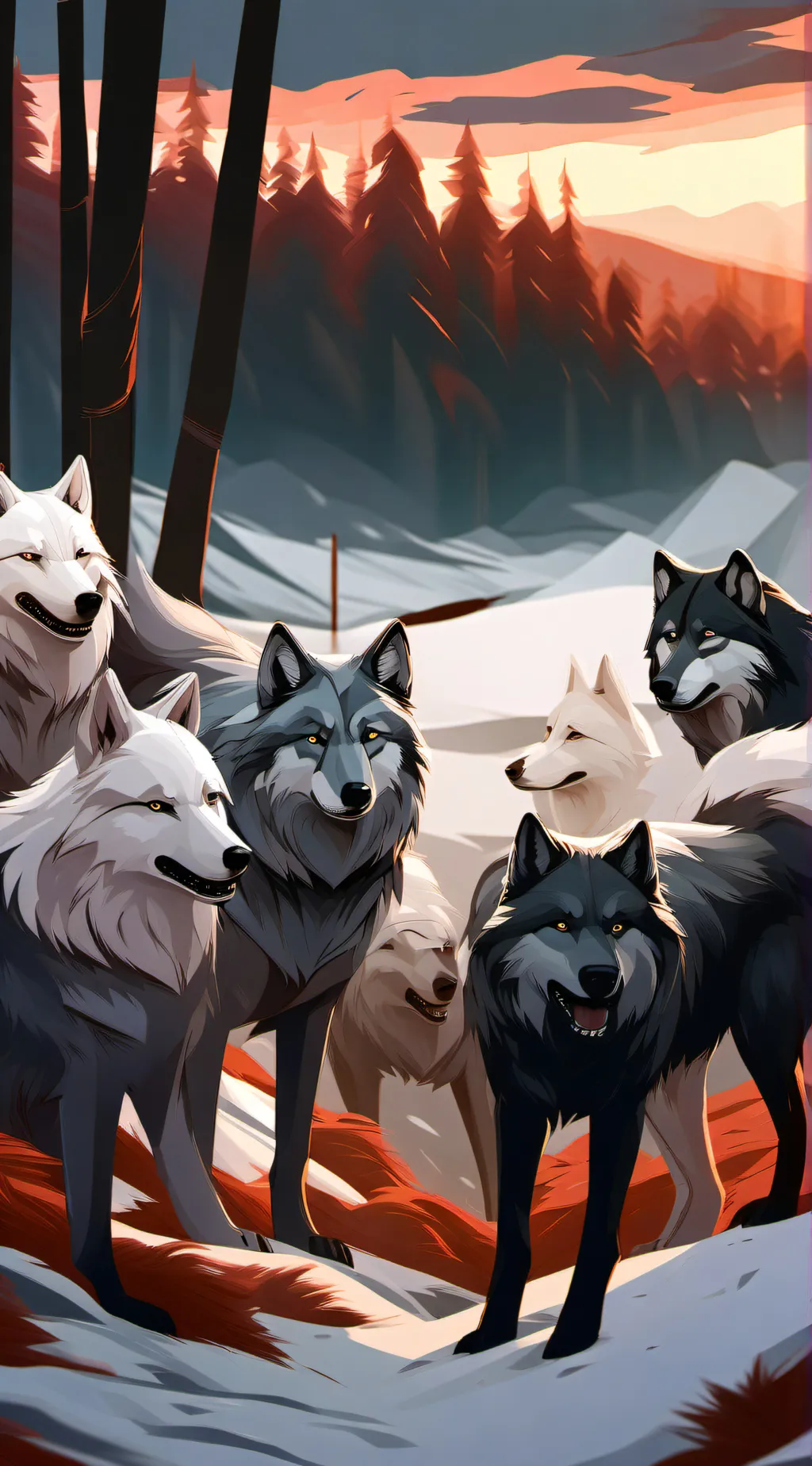 ai character: werewolf inf #12 background