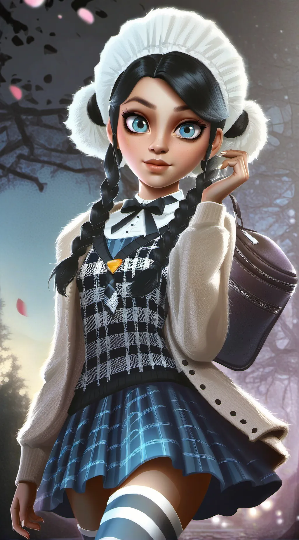 ai character: ♥︎Mia♥︎ background