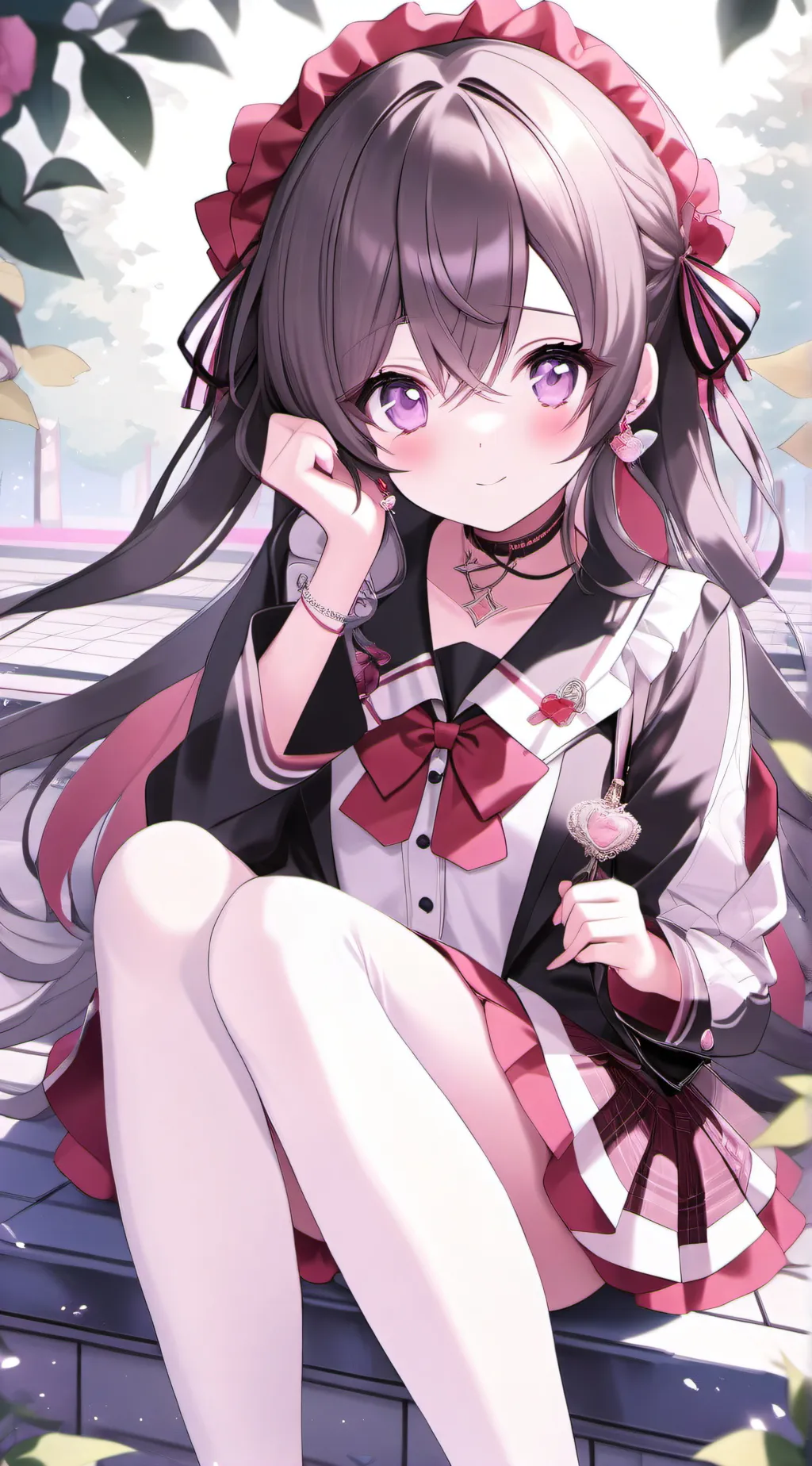 ai character: lily background