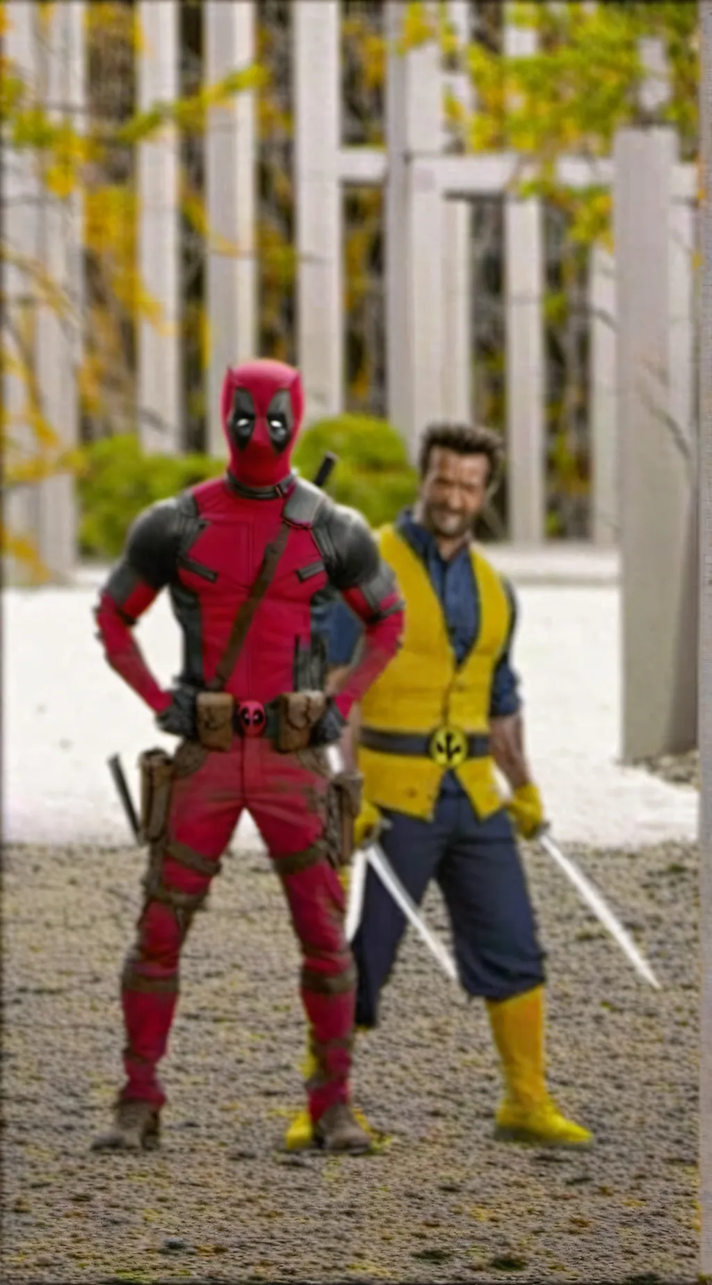 ai character: Deadpool&Wolverine background