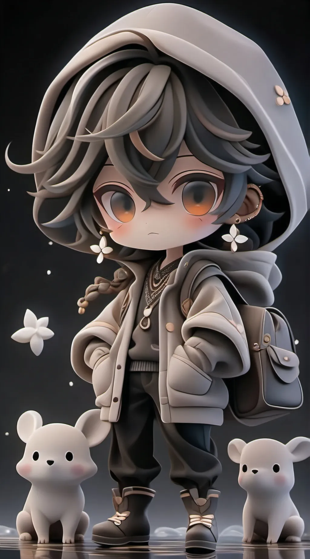 ai character: country humans background