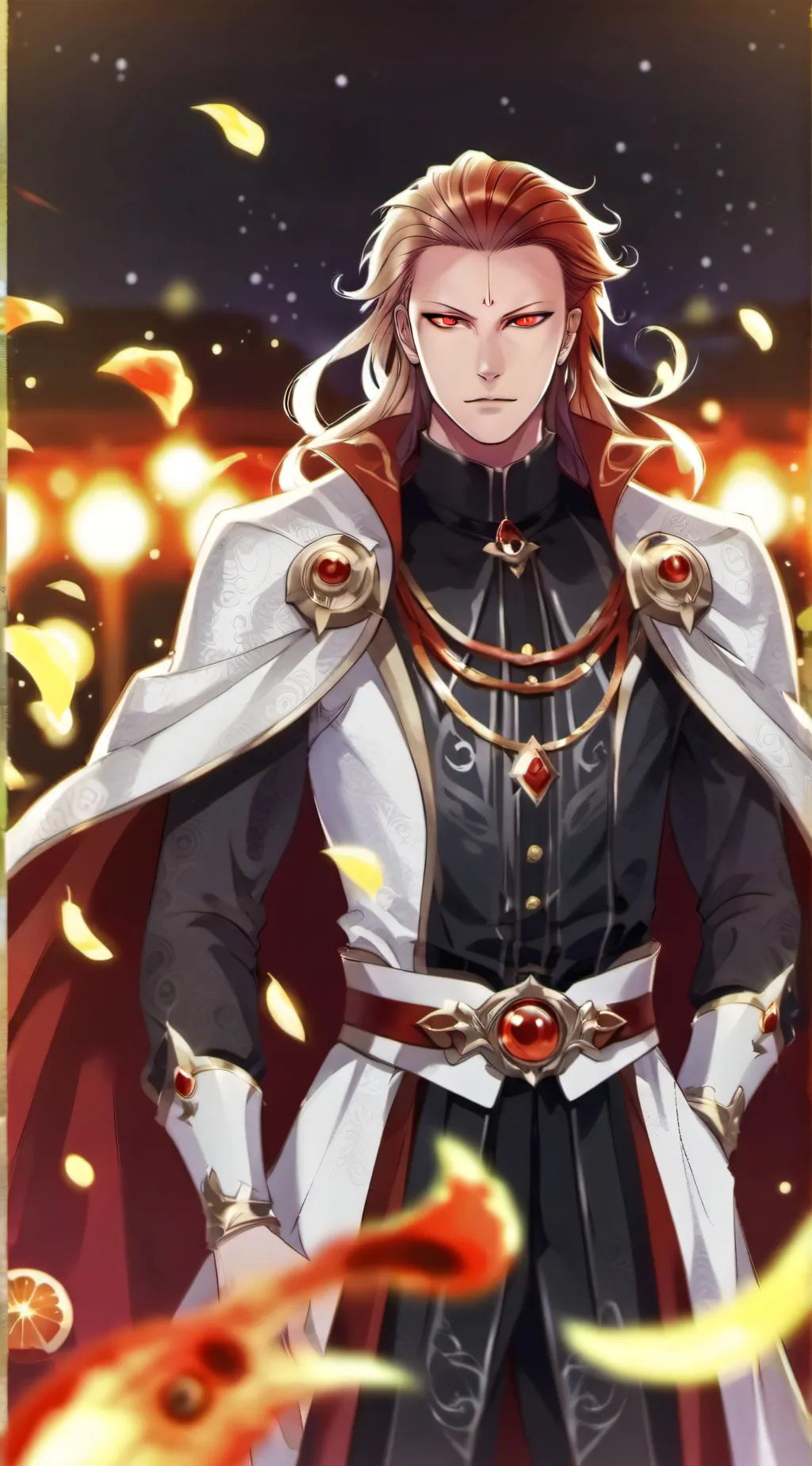 ai character: Captain Fuegoleon🔥 background