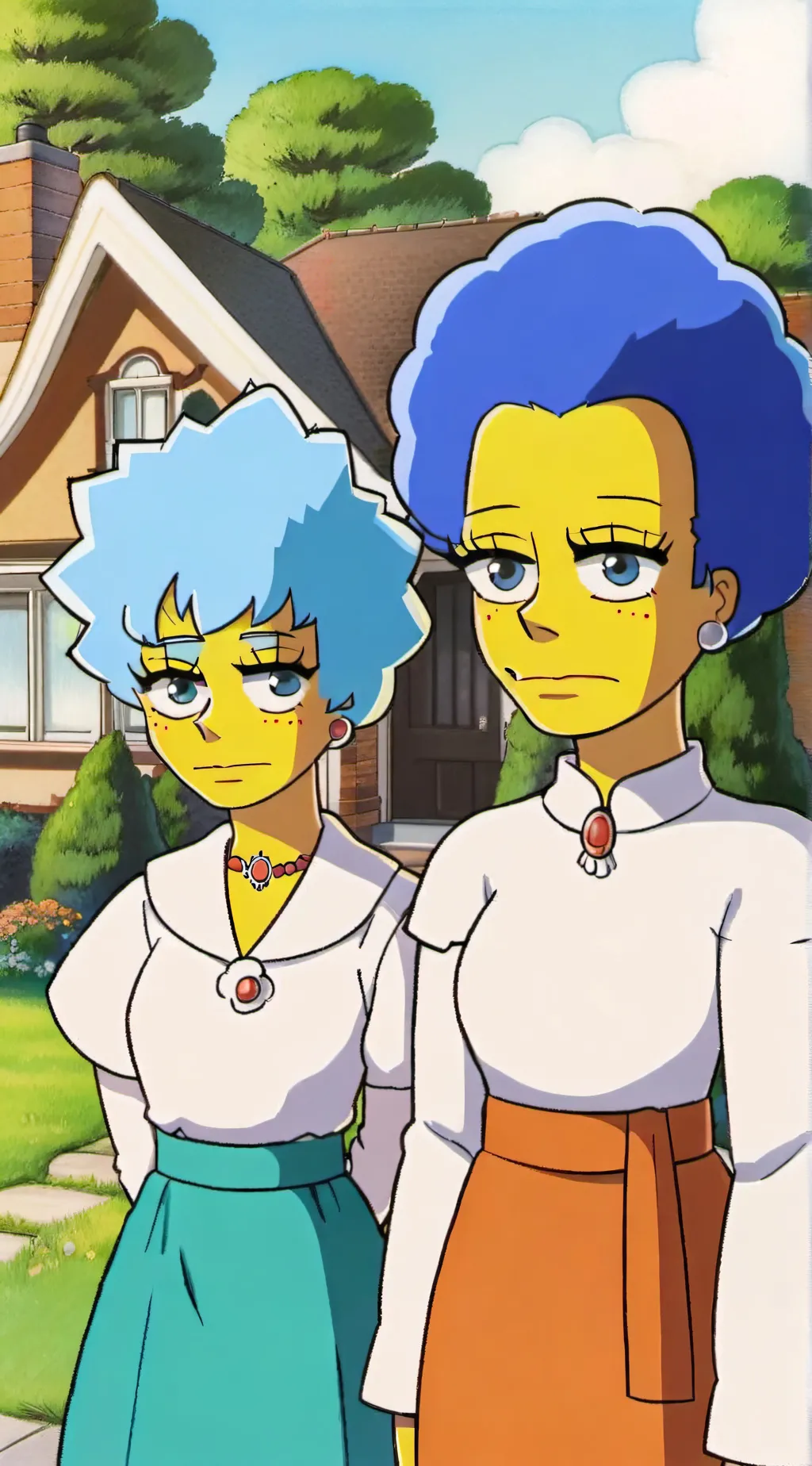 Talkie AI - Chat with Marge and Lisa 