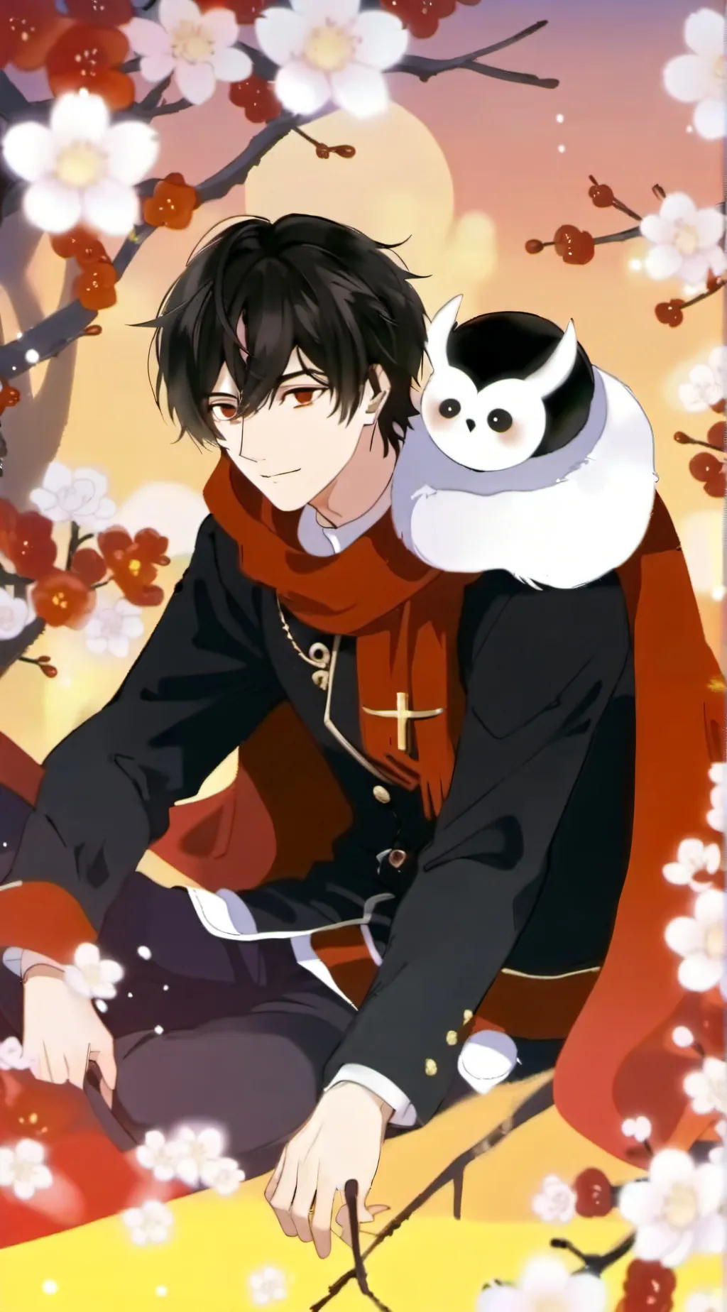 ai character: Land of Spring  background