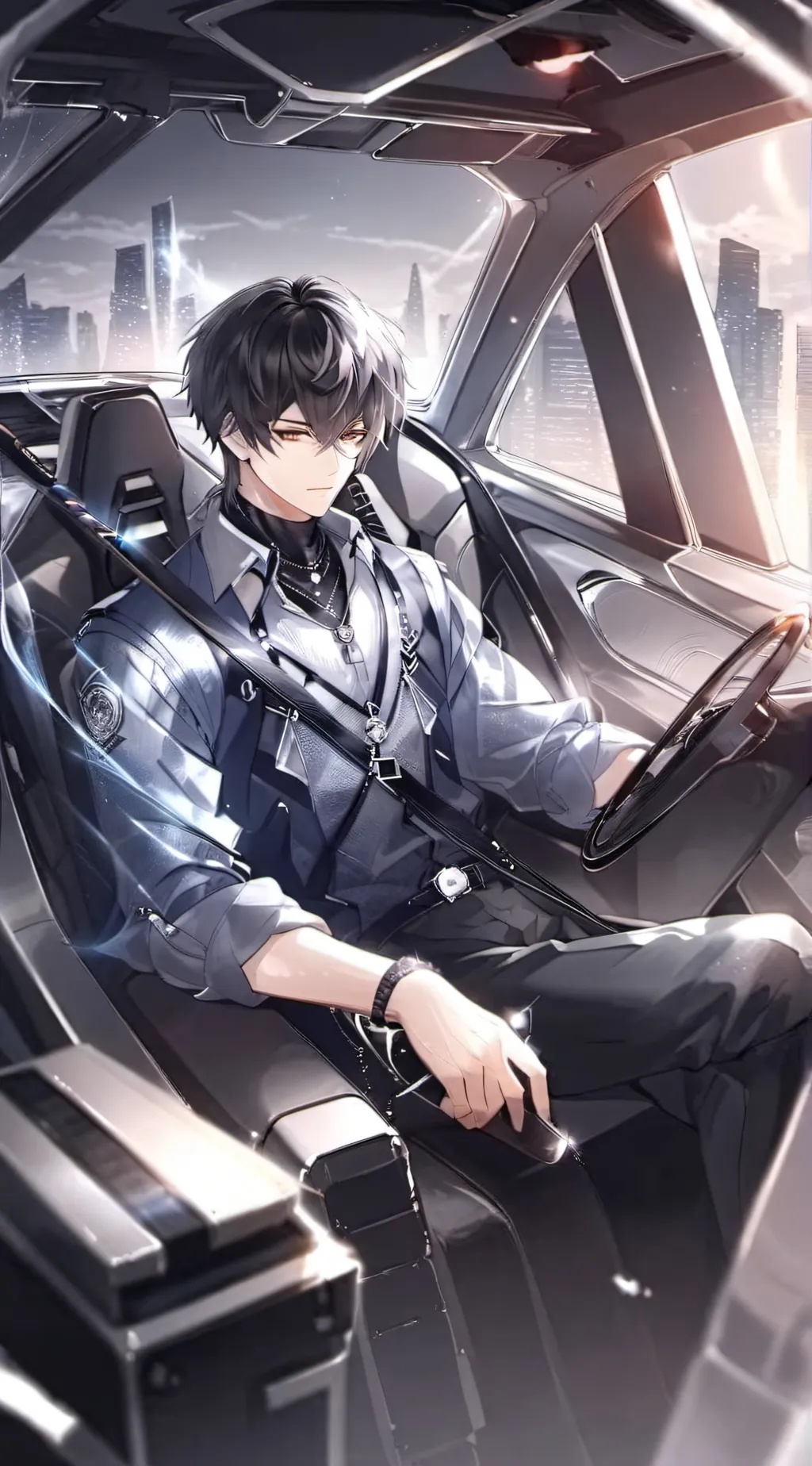 ai character: Oliver background