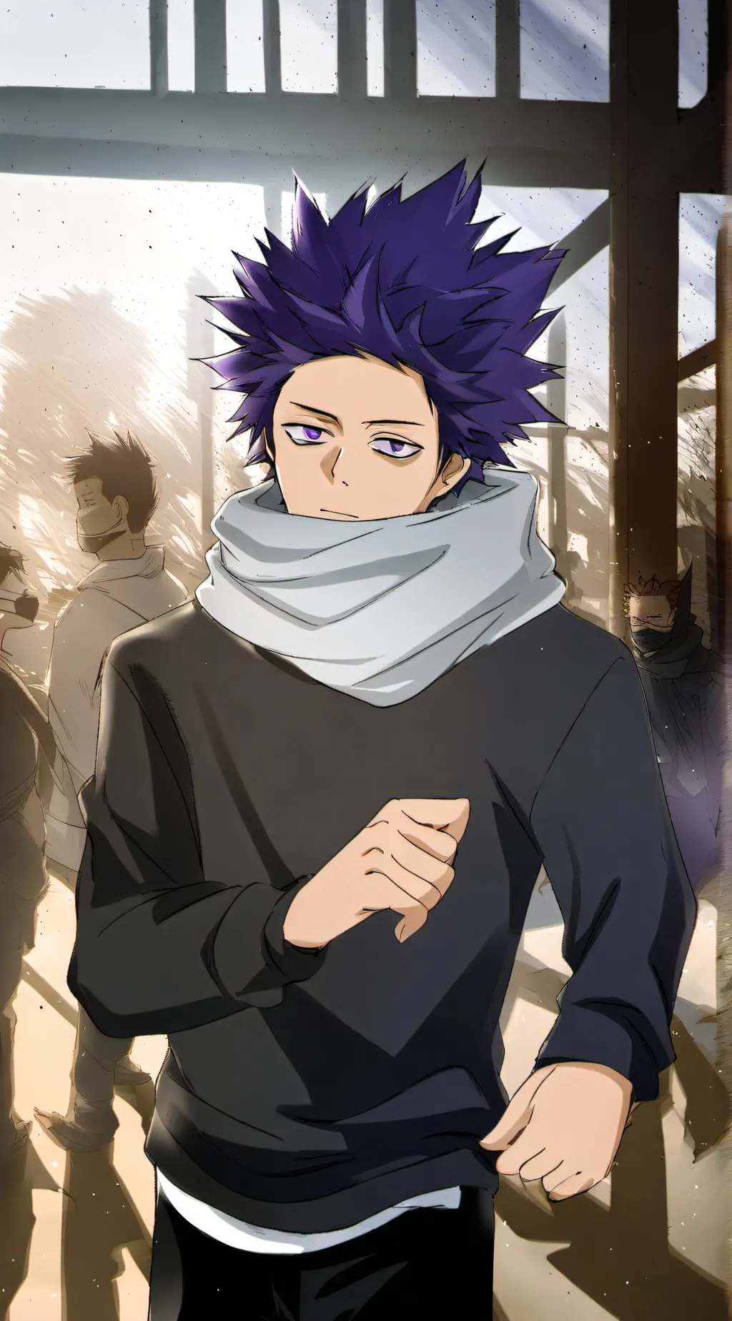 ai character: Shinsou x Denki  background