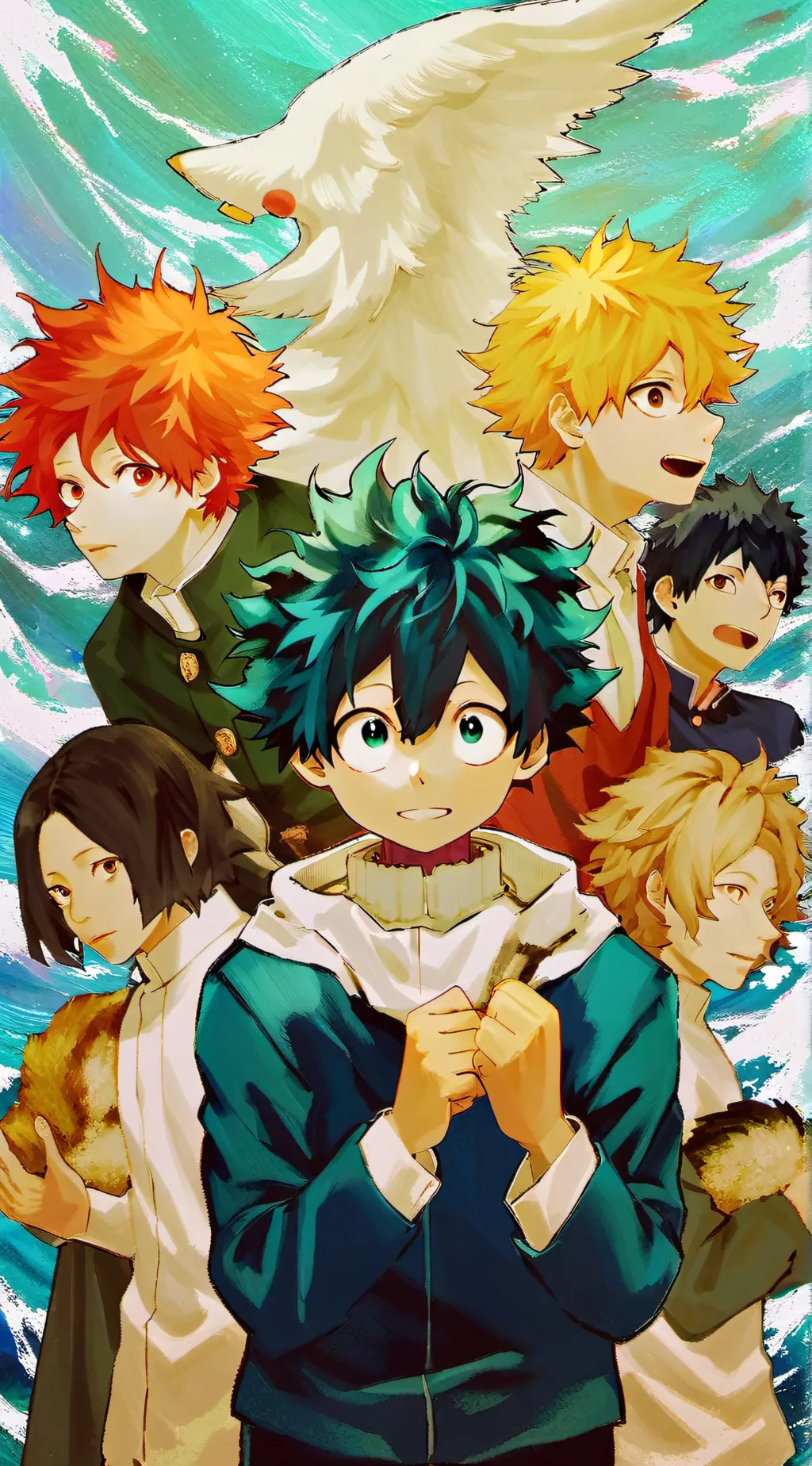 ai character: MHA  background