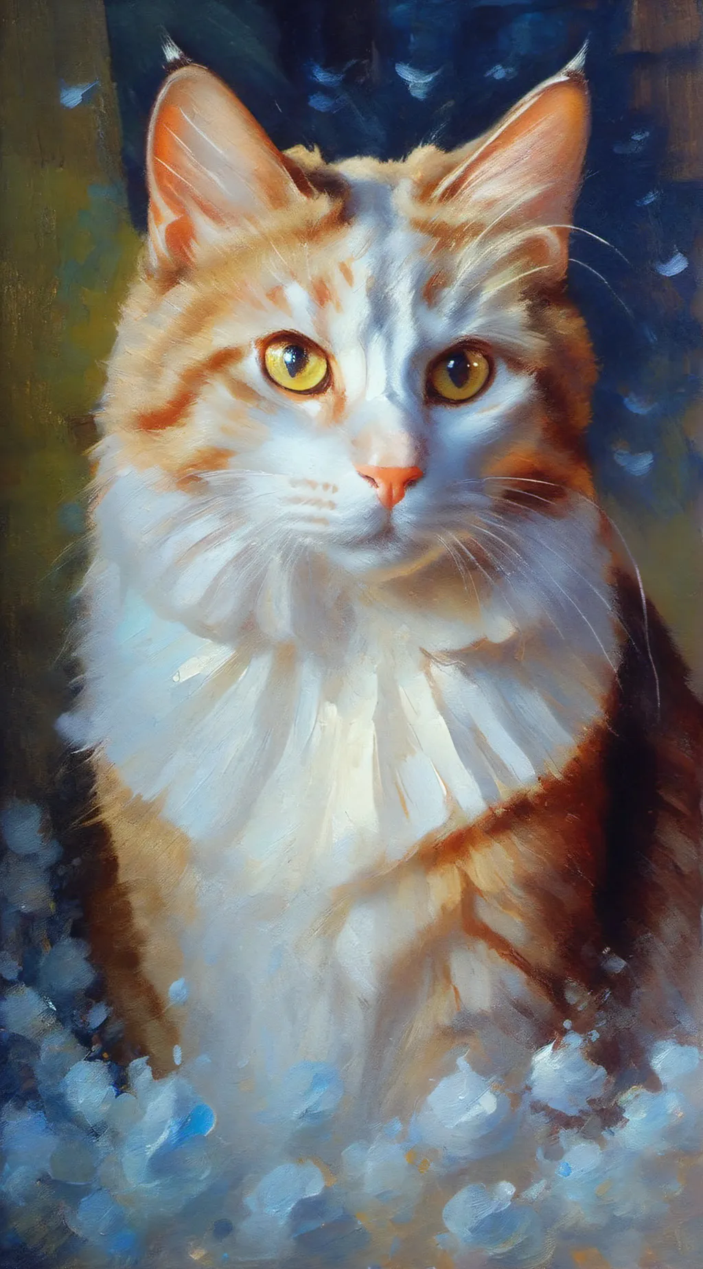 ai character: Cat background