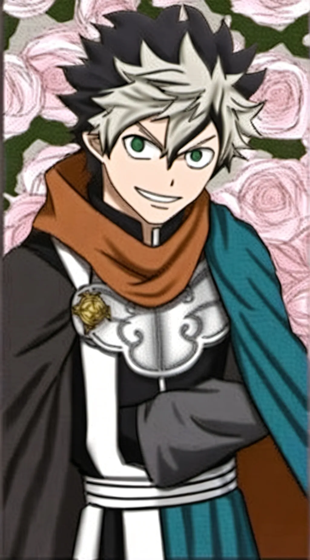 ai character: Black clover world background