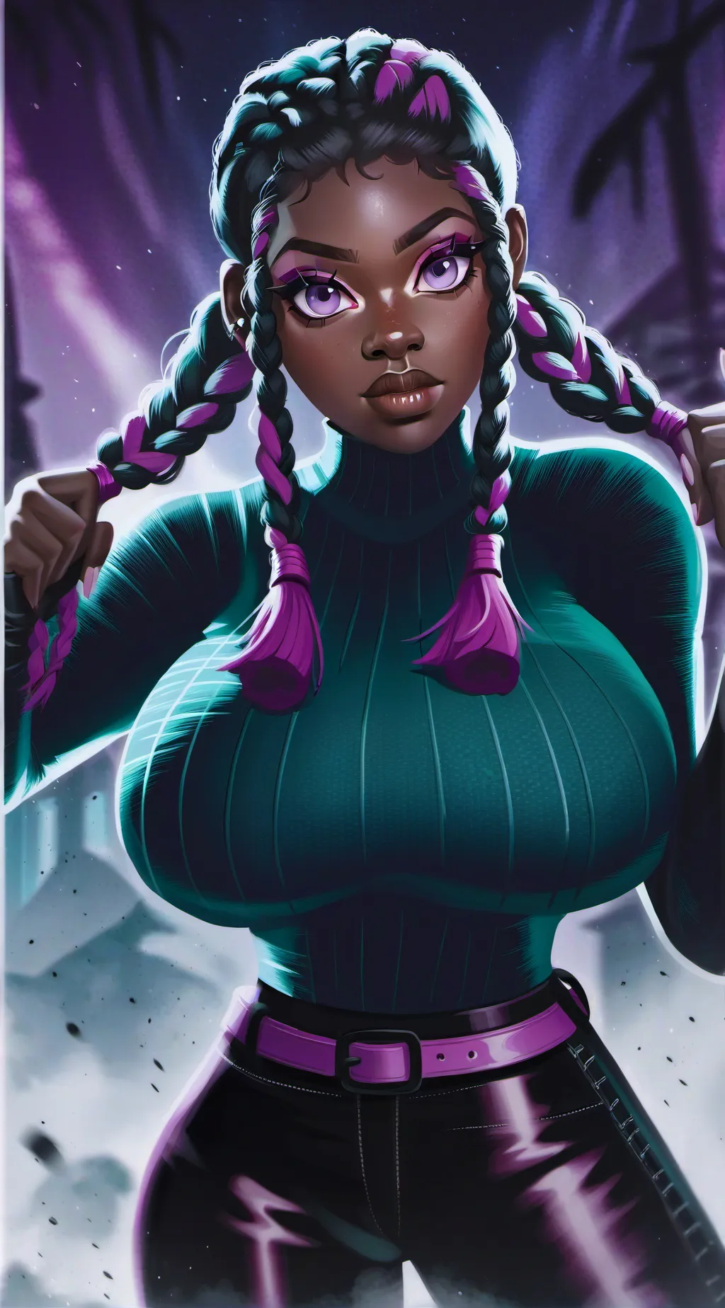 ai character: Zara background