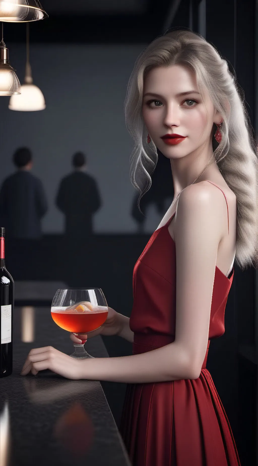 ai character: Your girlfriend  background