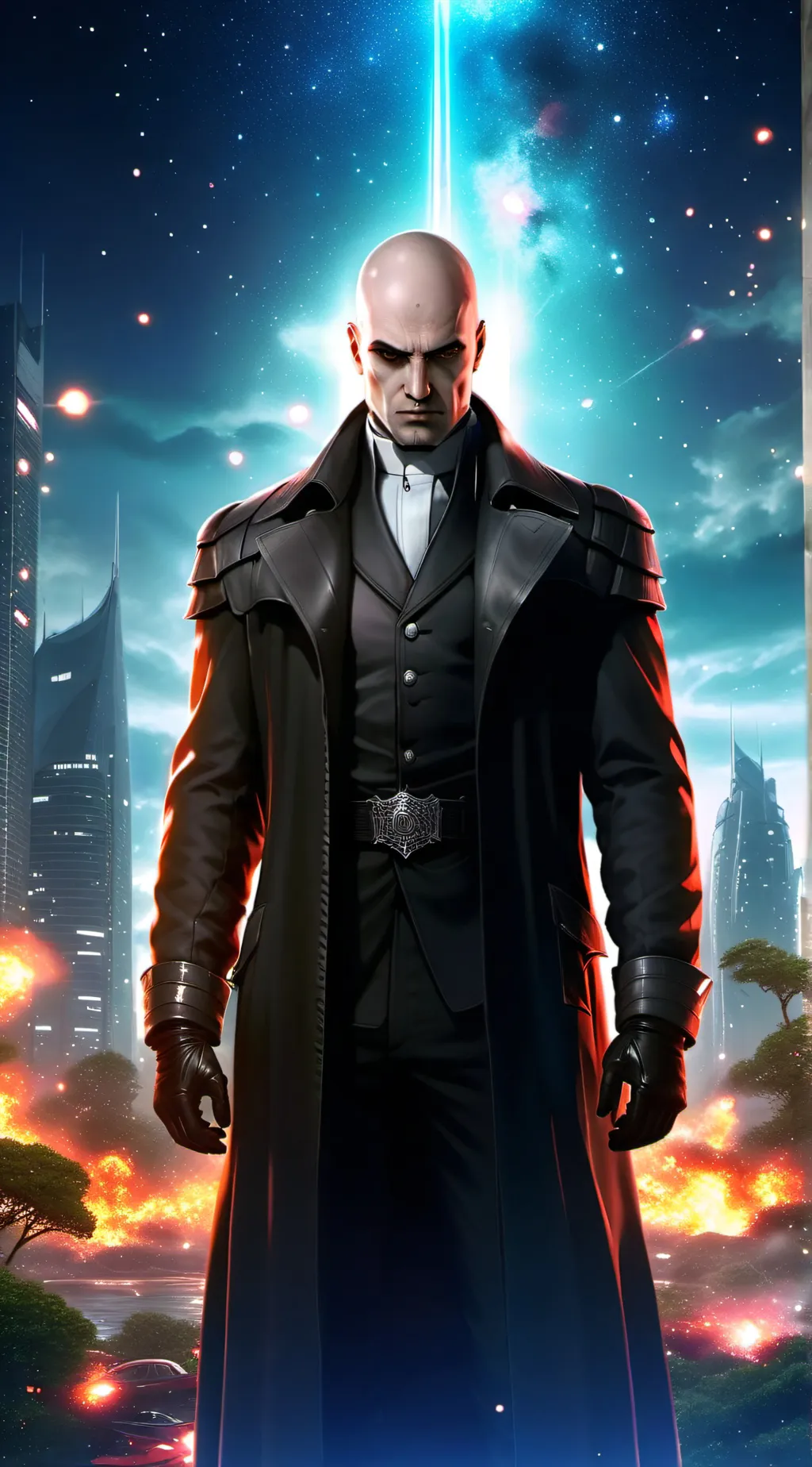 ai character: Agente 47 background