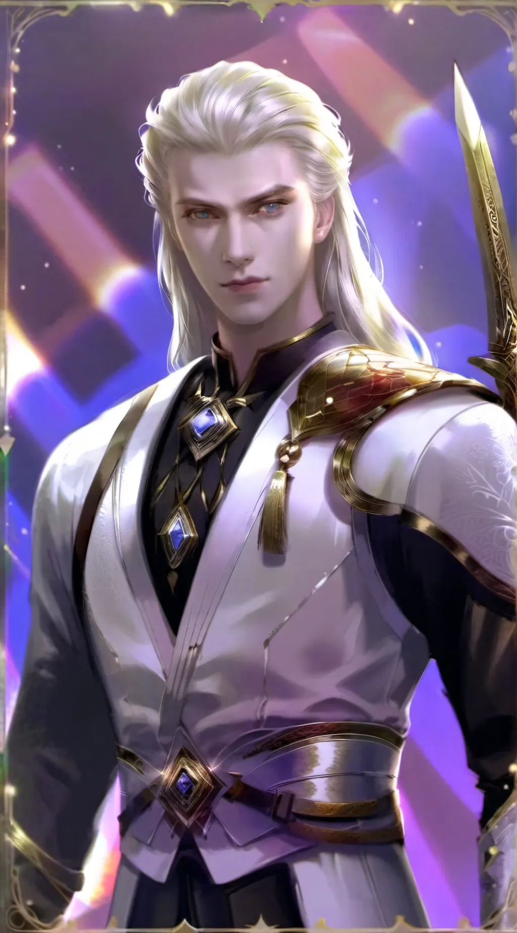 ai character: 戴維斯 background