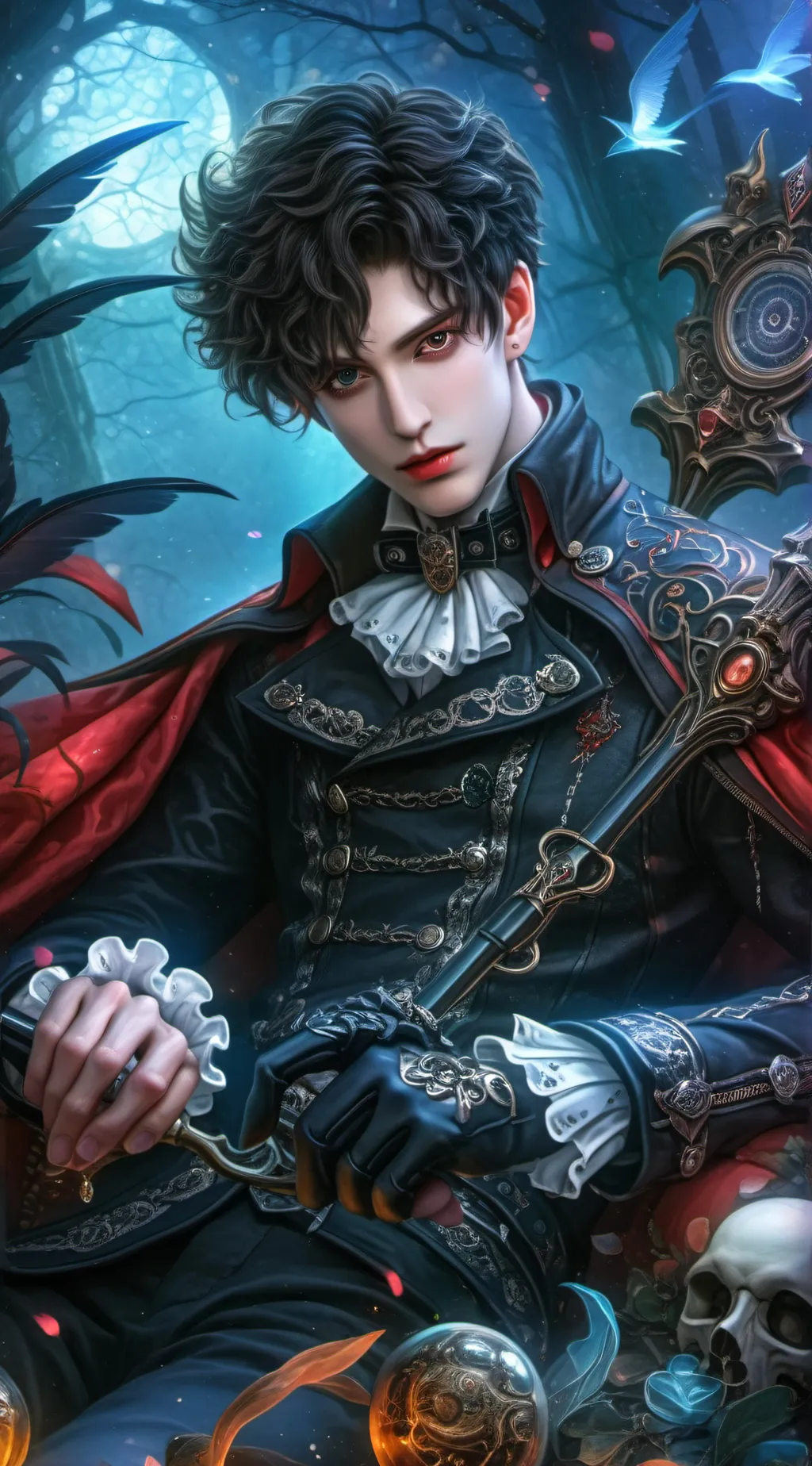 ai character: Victor  background