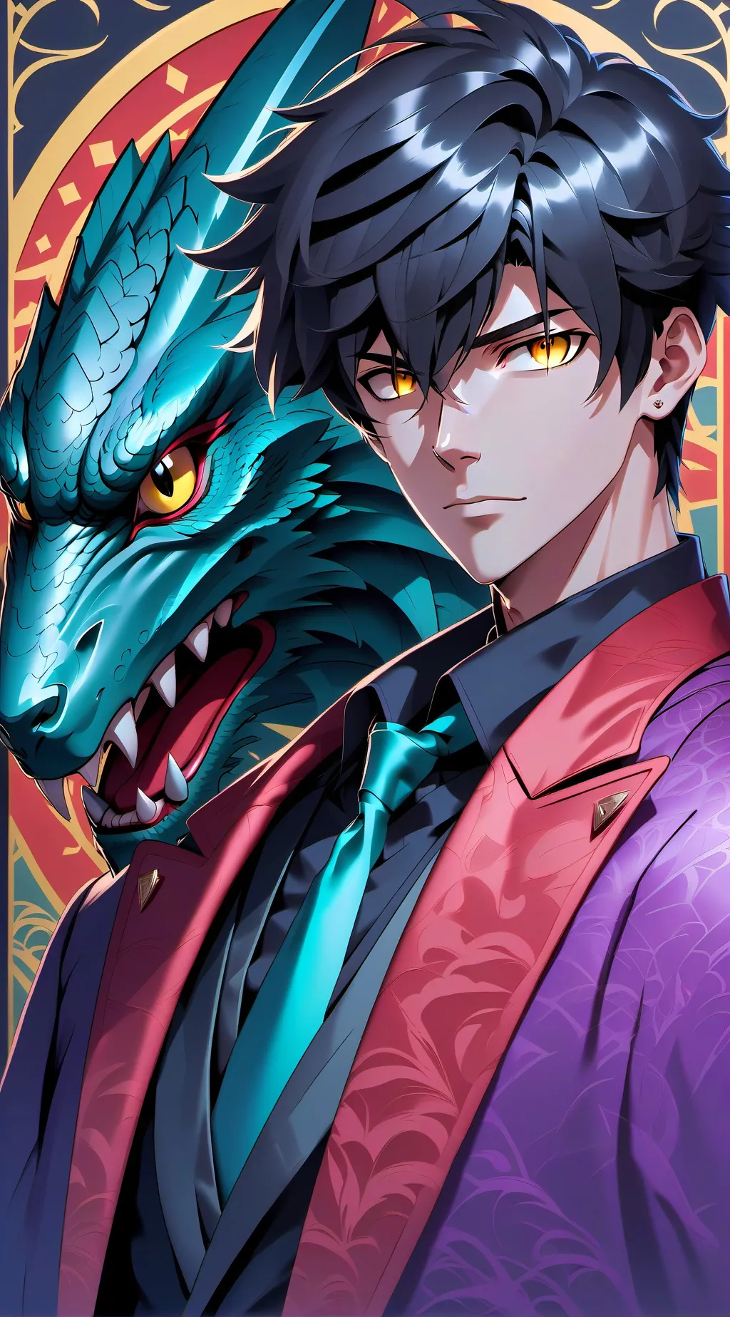 ai character: Axel background