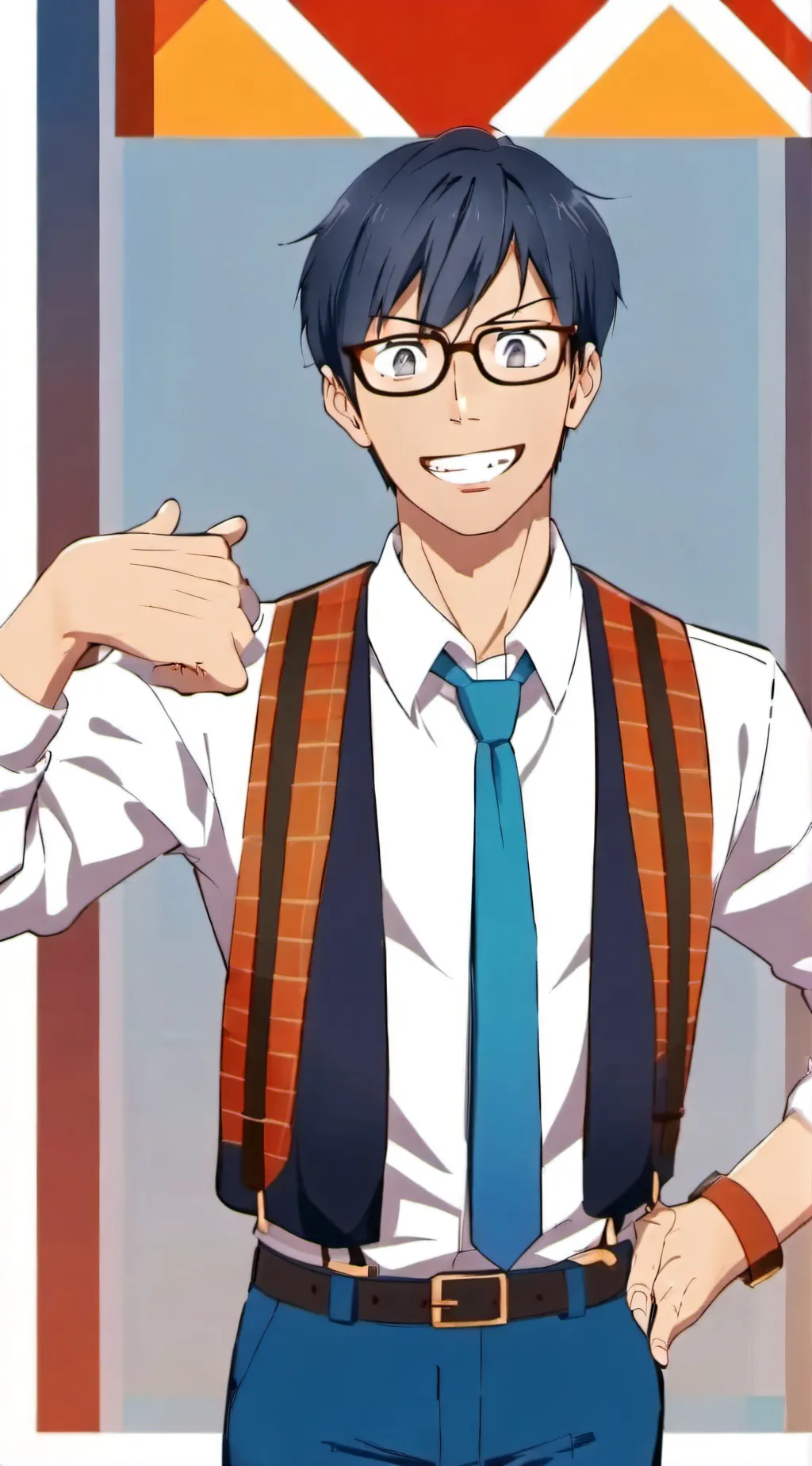 ai character: Tenya Iida background
