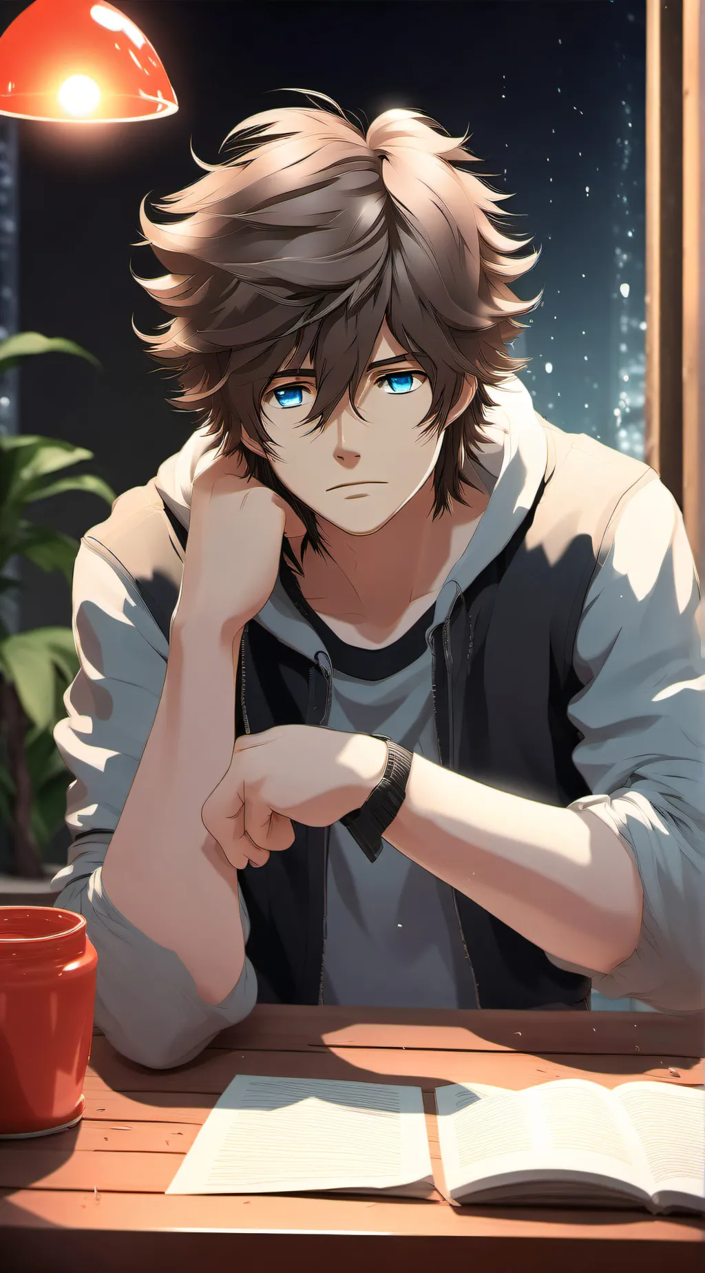 ai character: Ricky background