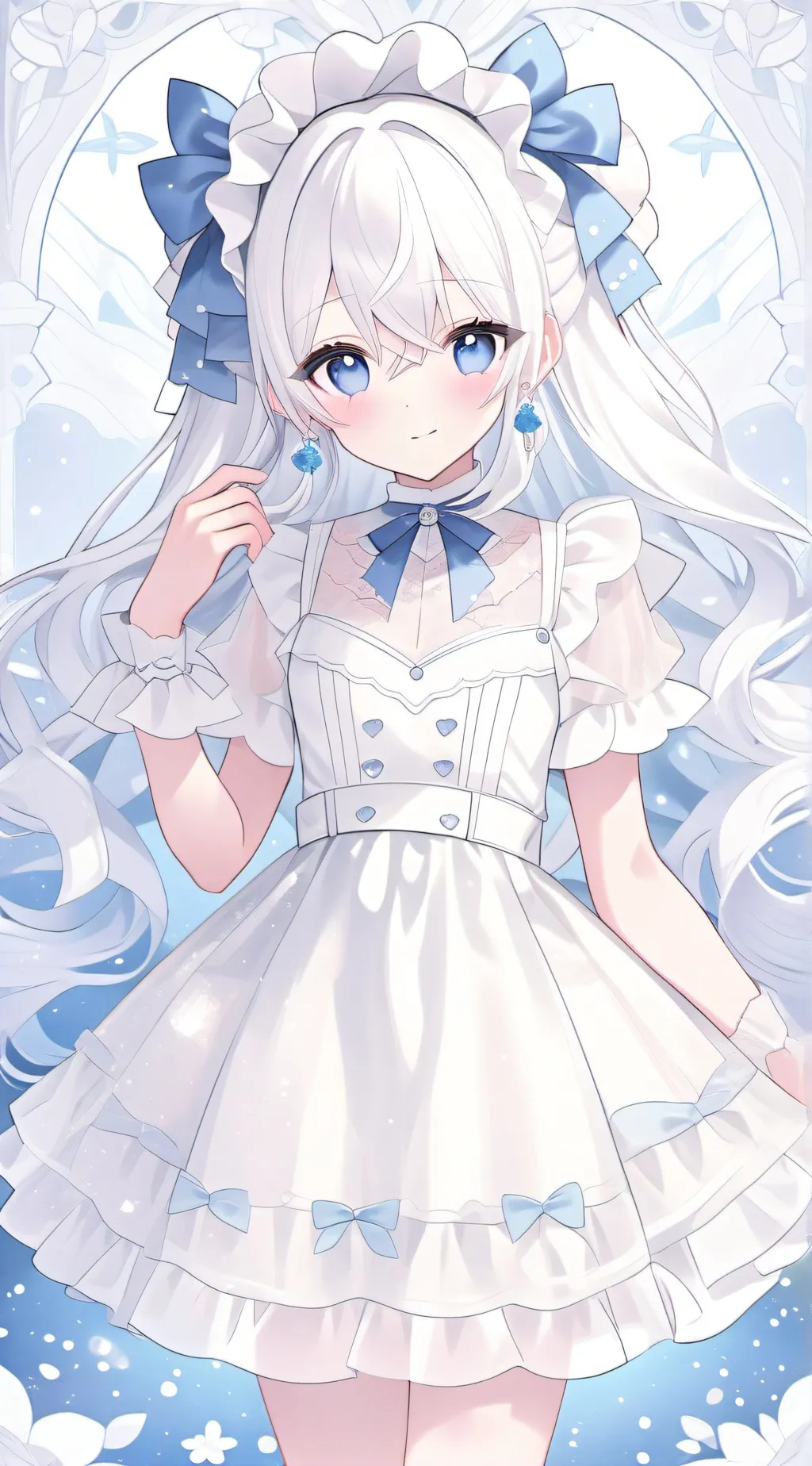 ai character: Luna background